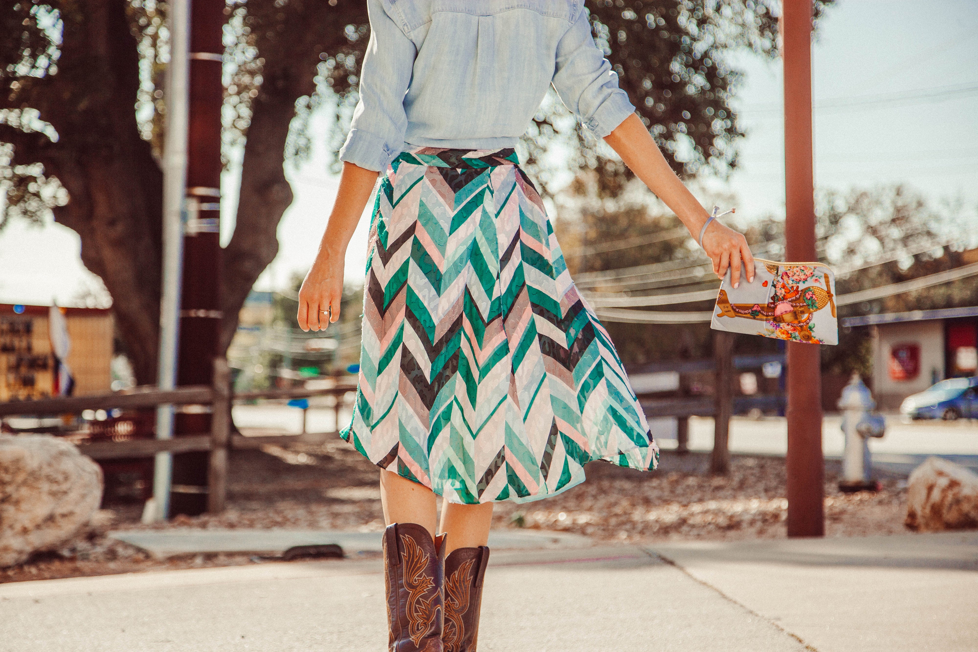 Behind the Design: the Vintage Scarf Party Clutch