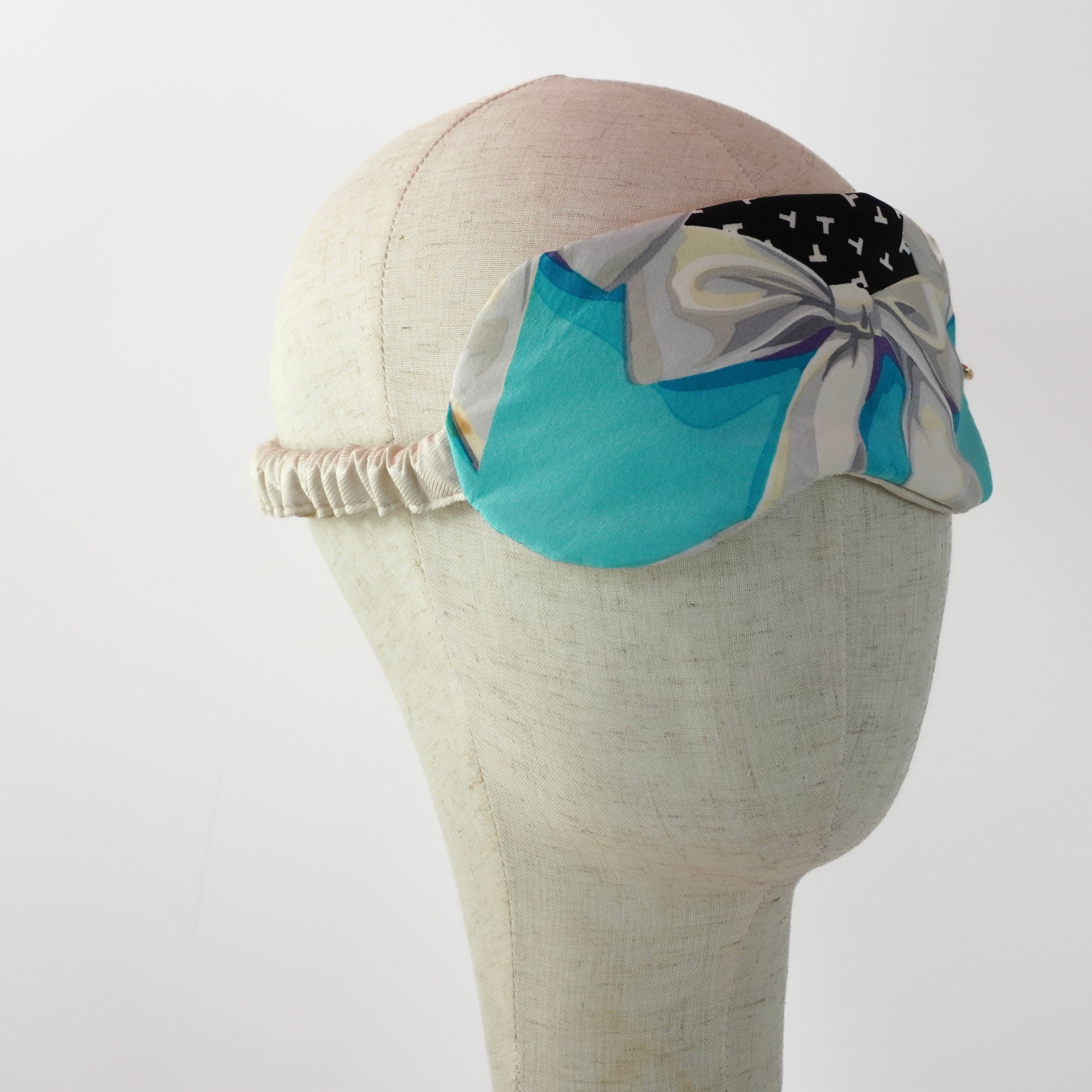 Silk Sleep Masks (Upcycled from Designer Scarves)