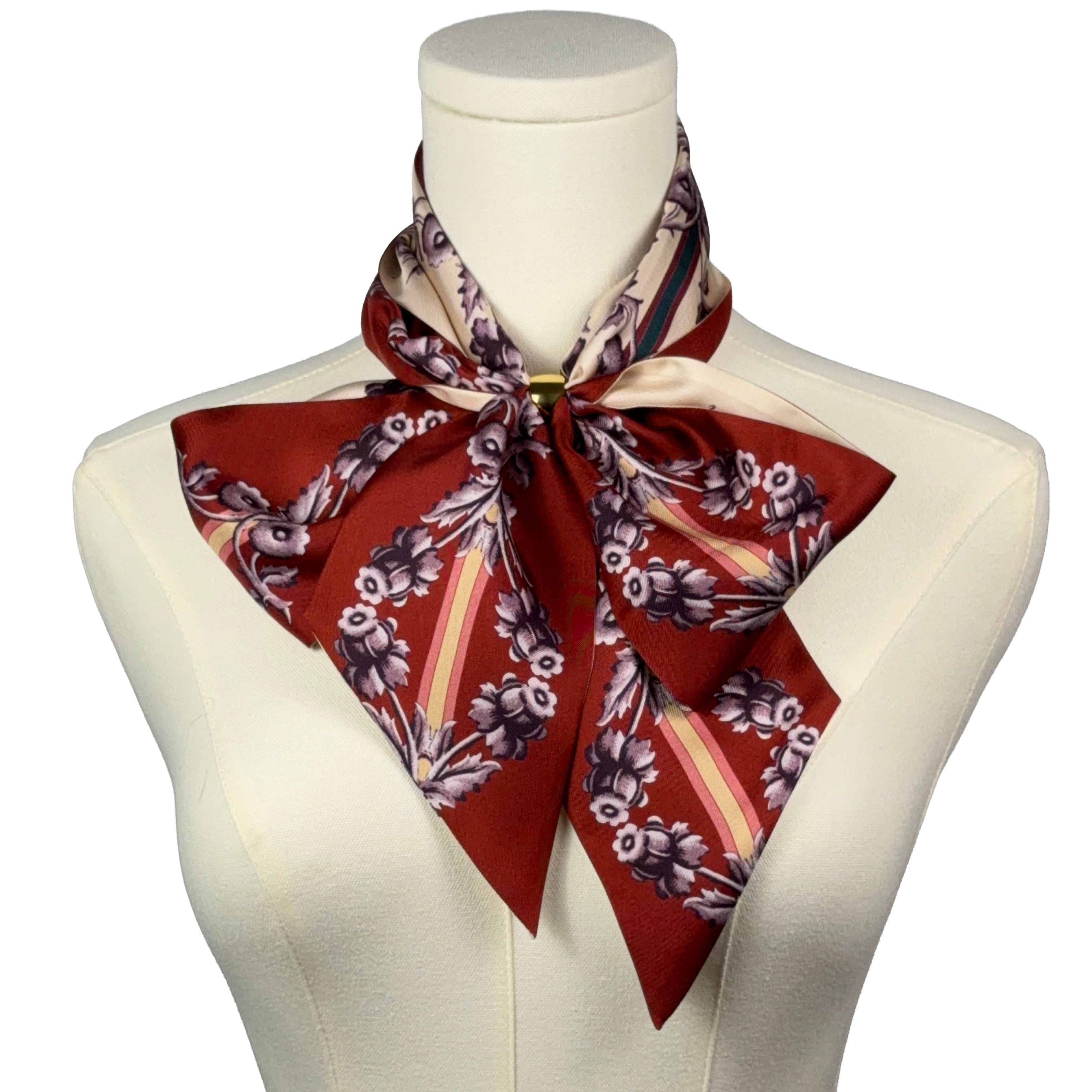 Antoinette (Crimson) Maxi Twillionaire & Scarf RIng