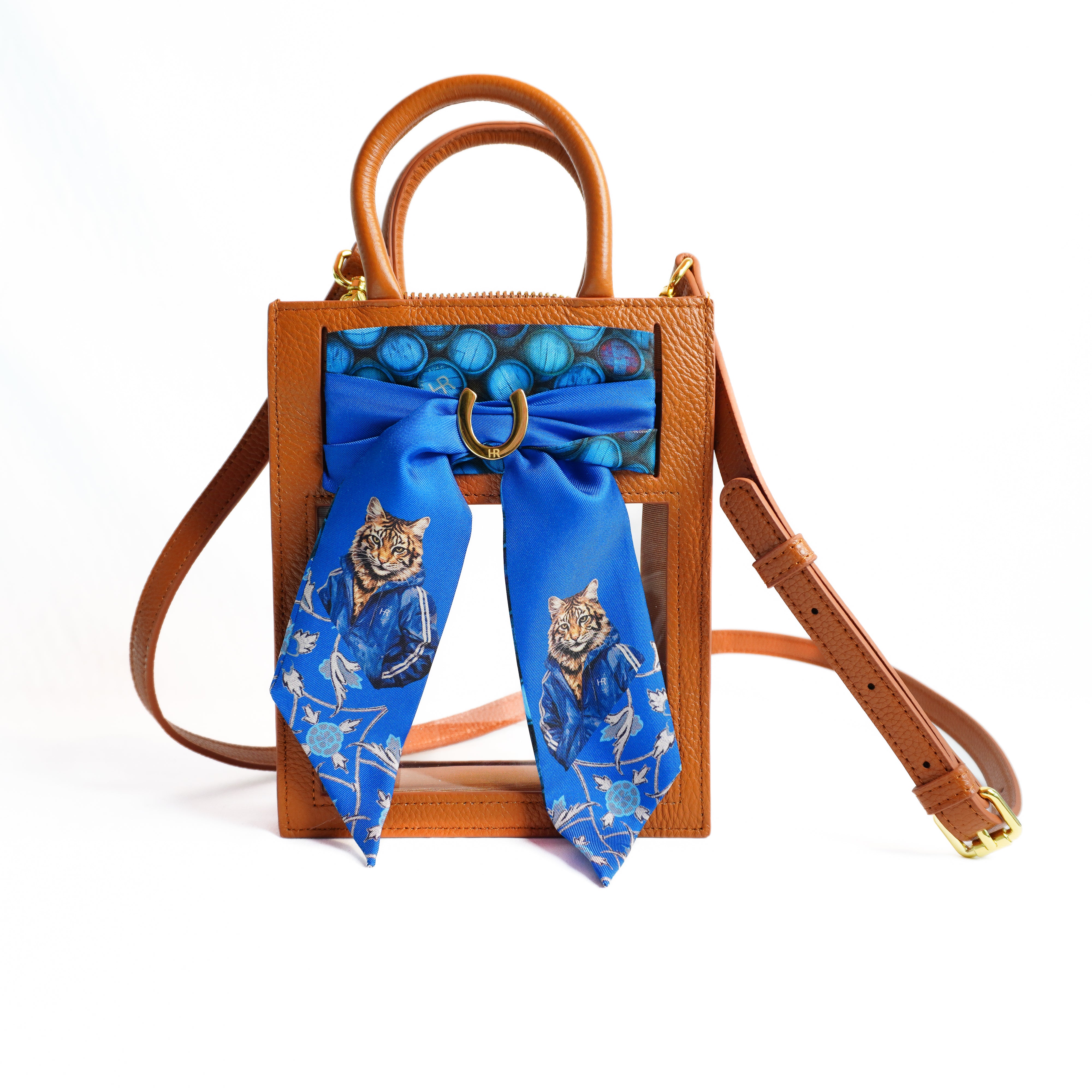 Mini Calista Clear + Swagger Cat (Kentucky Bourbon) Twillionaire (WS) (WS) Mini Calista Clear WS Hampton Road Designs Camel