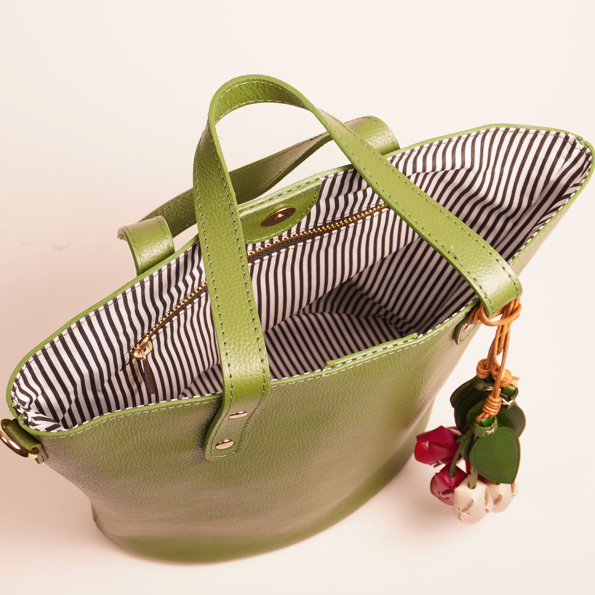 Chelsea Garden Bucket Bag (Green)