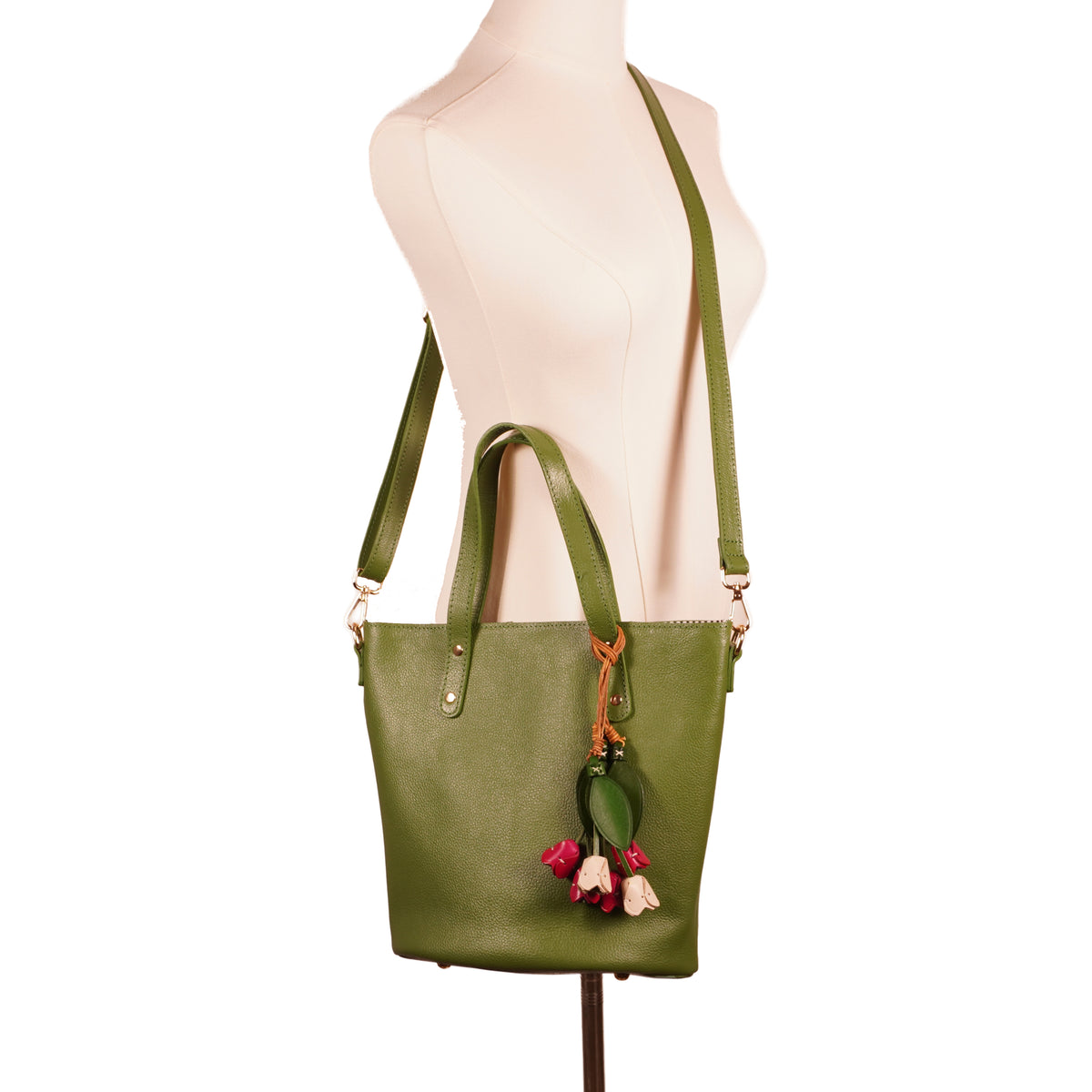 Chelsea Garden Bucket Bag (Green)