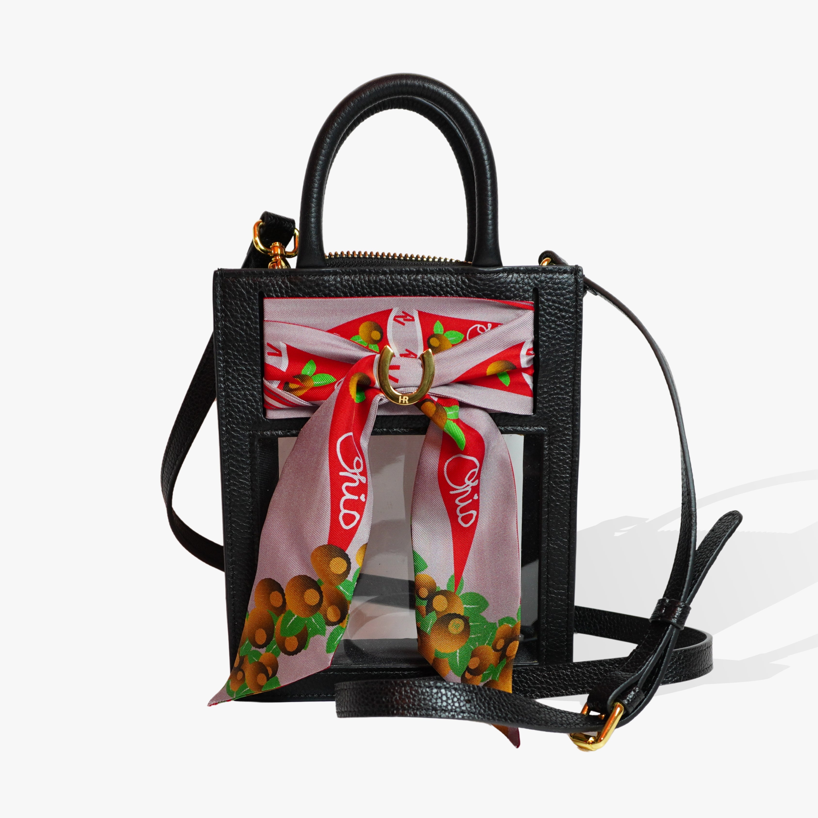 Mini Calista Clear + Dot The I Ohio Twillionaire (WS) (WS) Mini Calista Clear WS Hampton Road Designs Black