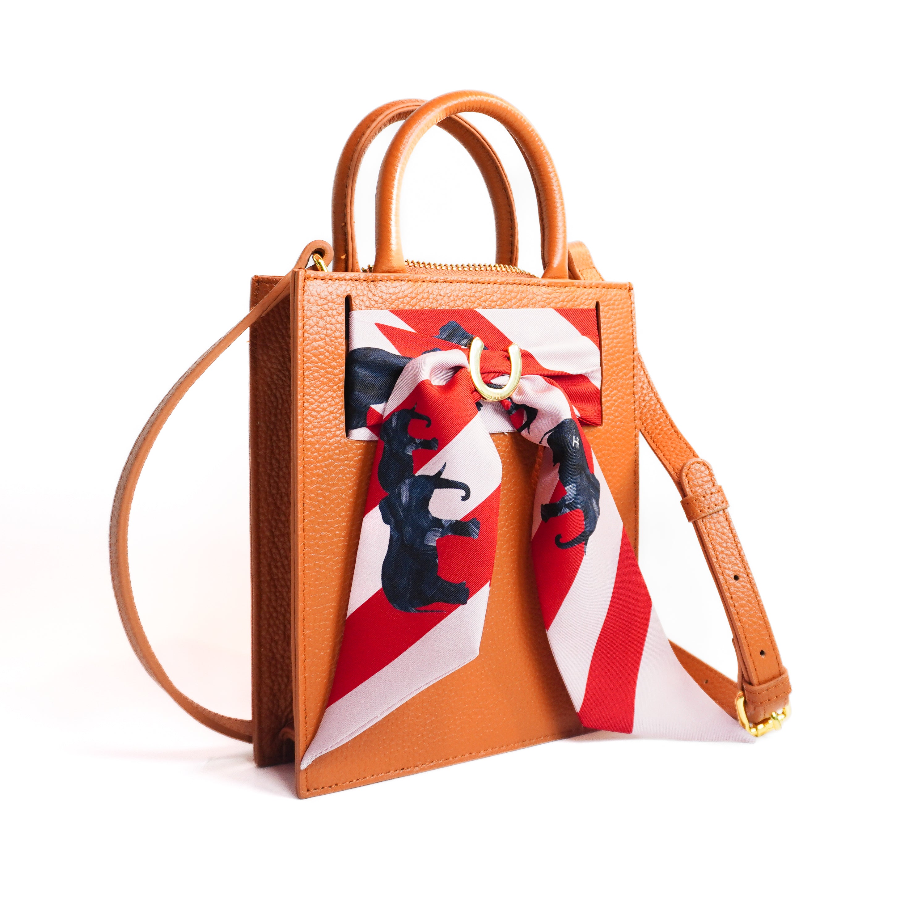 Leather Mini Calista + Elephants Twillionaire (WS) (WS) Leather Mini Calista WS Hampton Road Designs