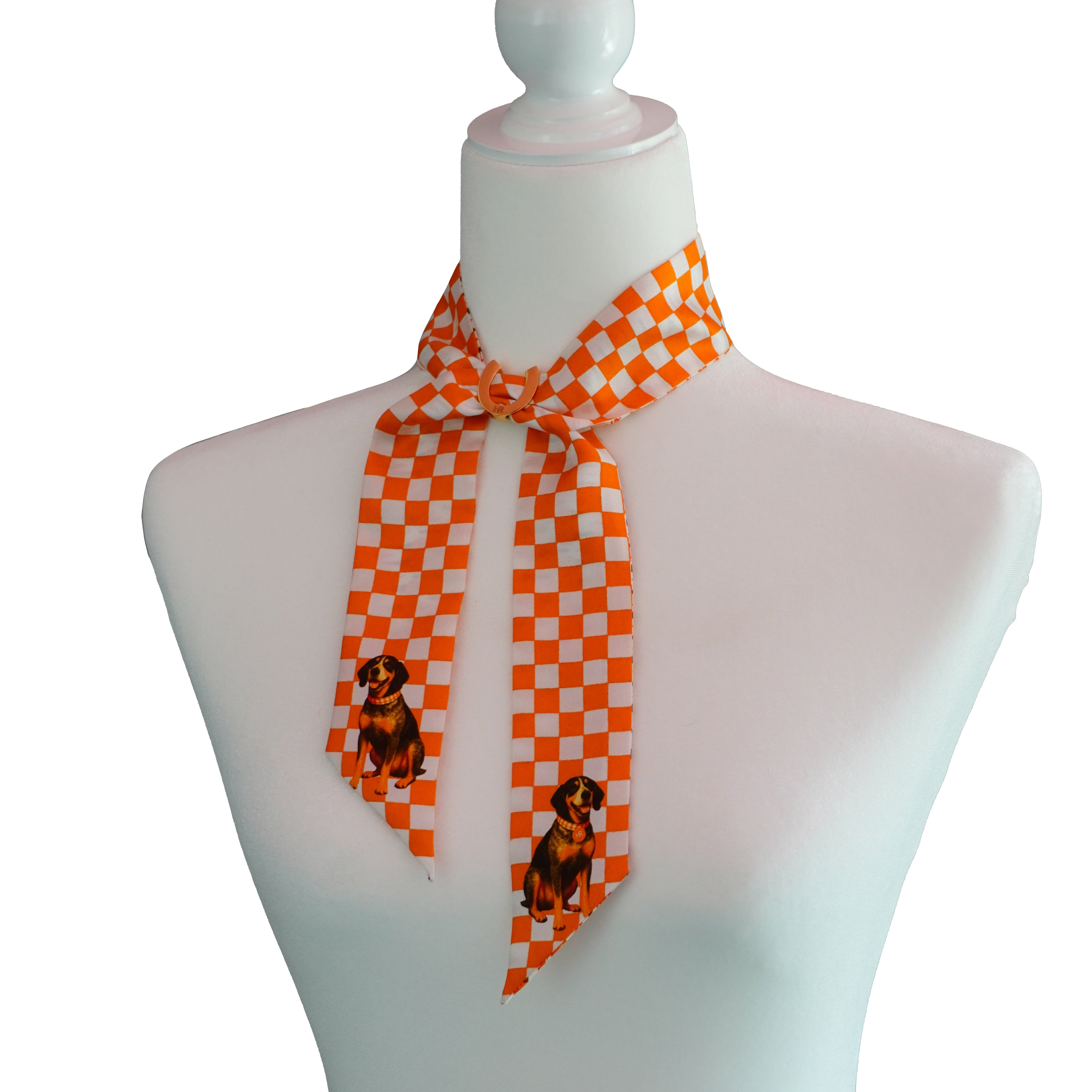 Flamin' Hot Dog Twillionaire & Scarf Ring Twillionaire Hampton Road Designs