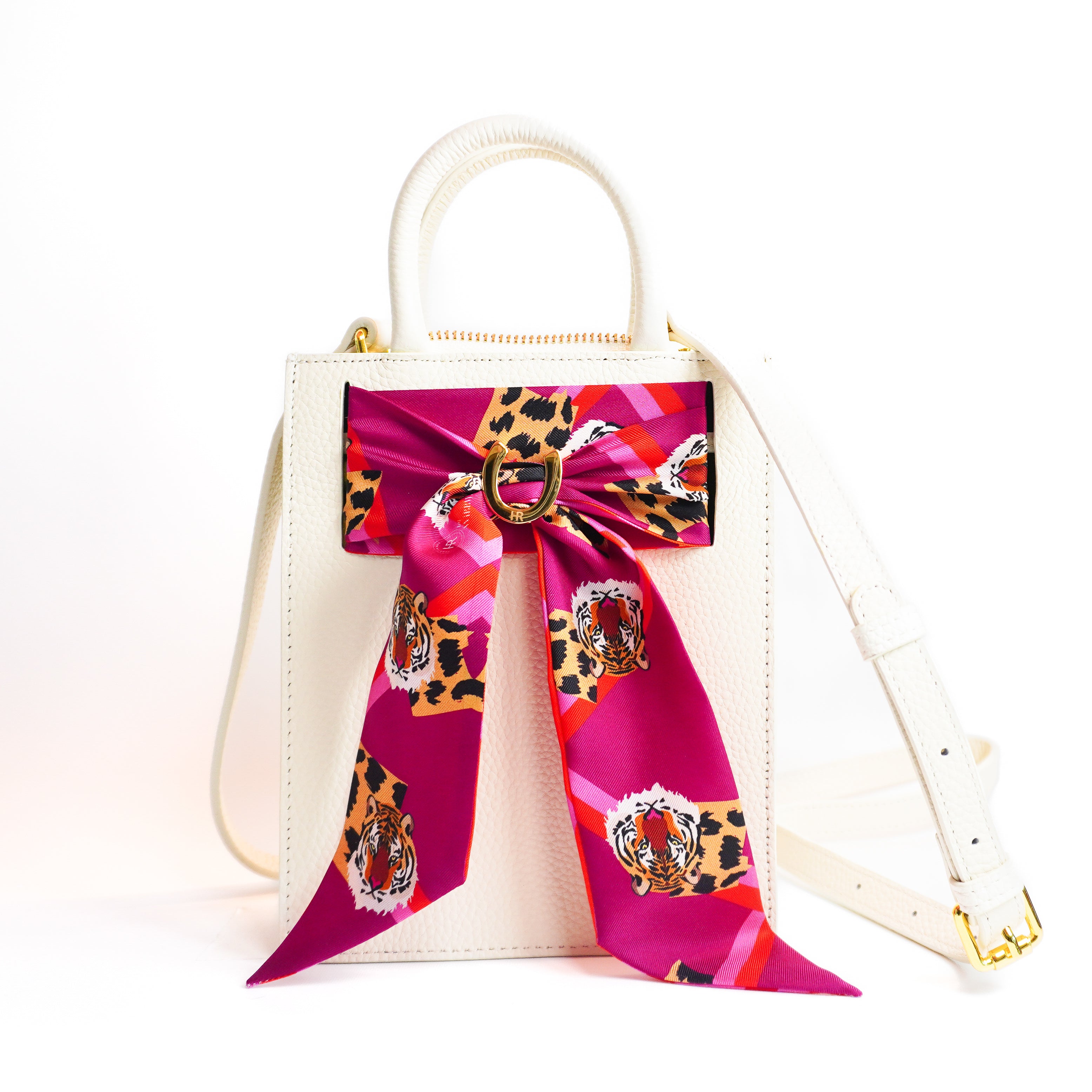 Leather Mini Calista + Fuscia Easy Tiger Twillionaire Leather Mini Calista Hampton Road Designs Oyster