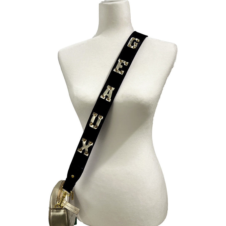 GEAUX Spirit Strap (Black) Spirit Strap Hampton Road Designs