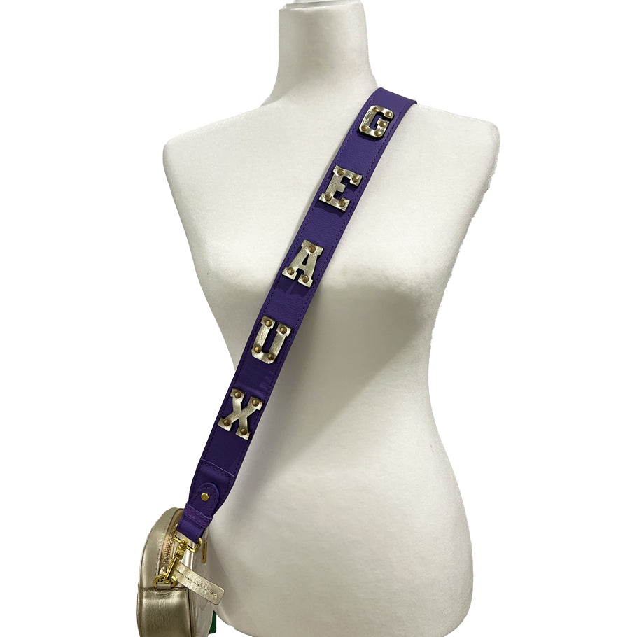 GEAUX Spirit Strap (Purple) Spirit Strap Hampton Road Designs