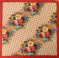 "Generic Floral" Scarf Bag (Upcycled from Gucci Scarf) Party Clutch Hampton Road Designs