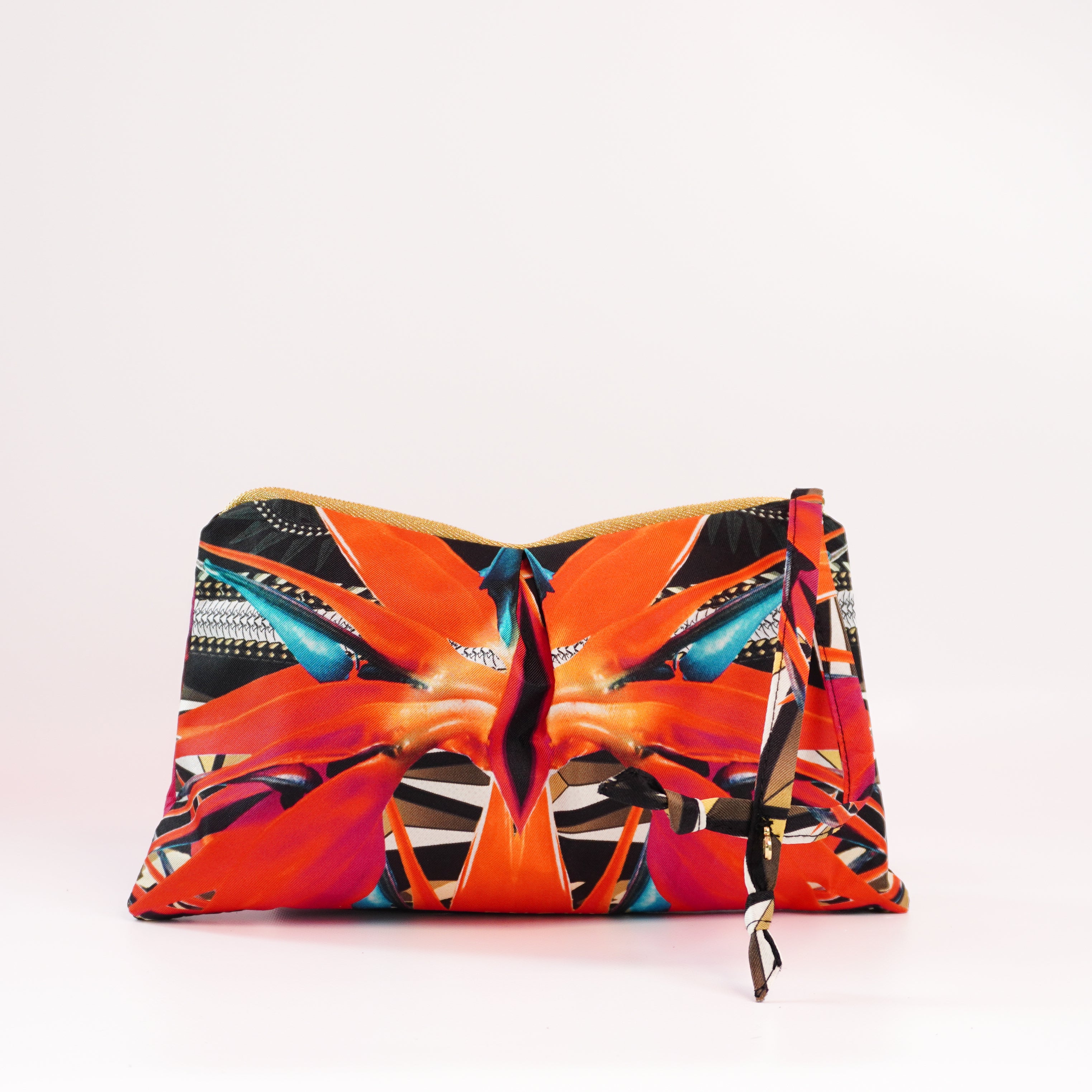 "Bird of Paradise" Scarf Bag (Givenchy) Party Clutch Hampton Road Designs