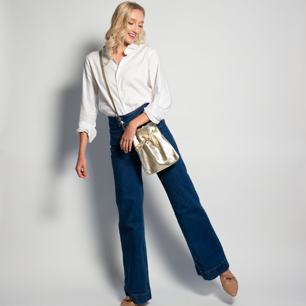 The Scout Bag (Gold) Scout Bag Hampton Road Designs