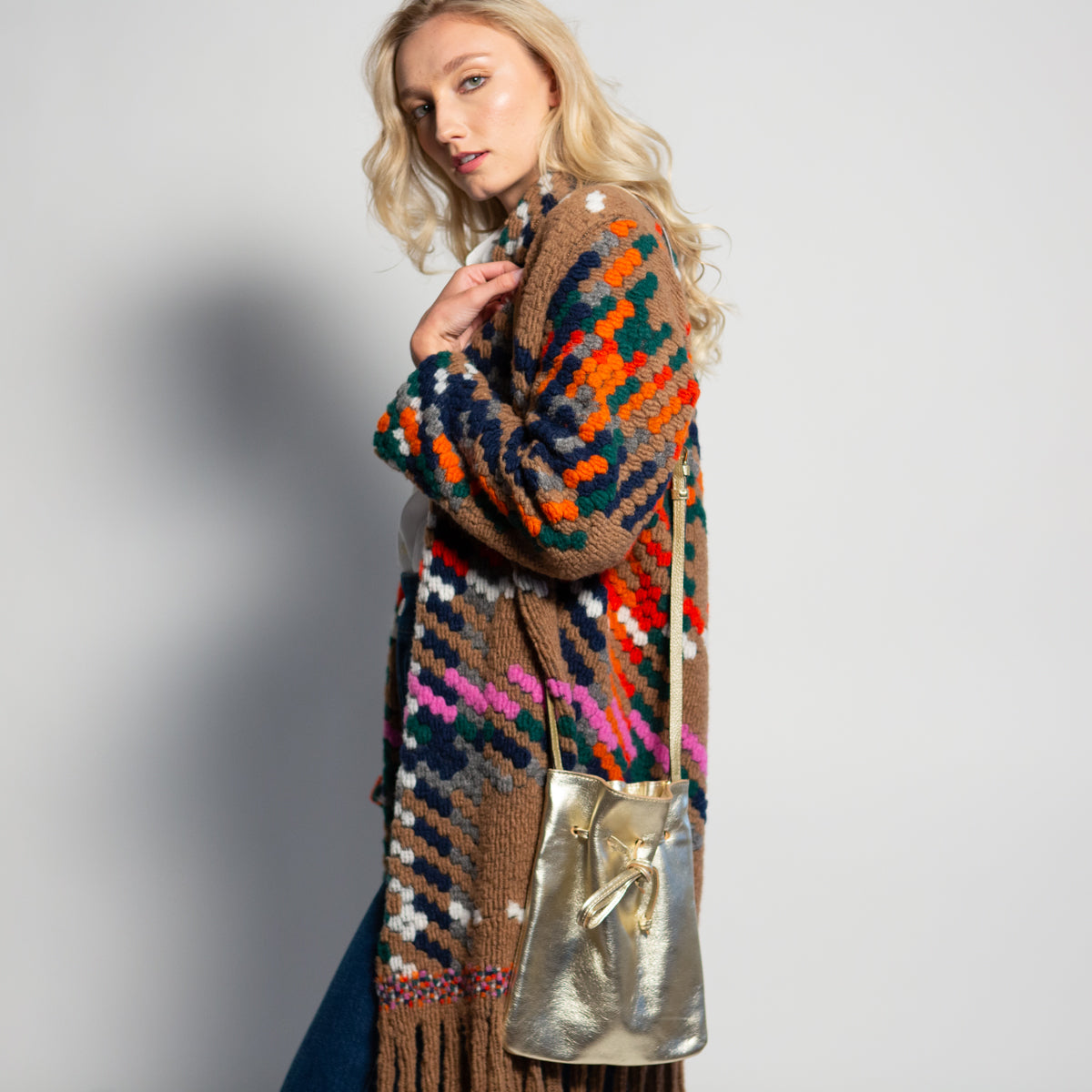 The Scout Bag (Gold) Scout Bag Hampton Road Designs