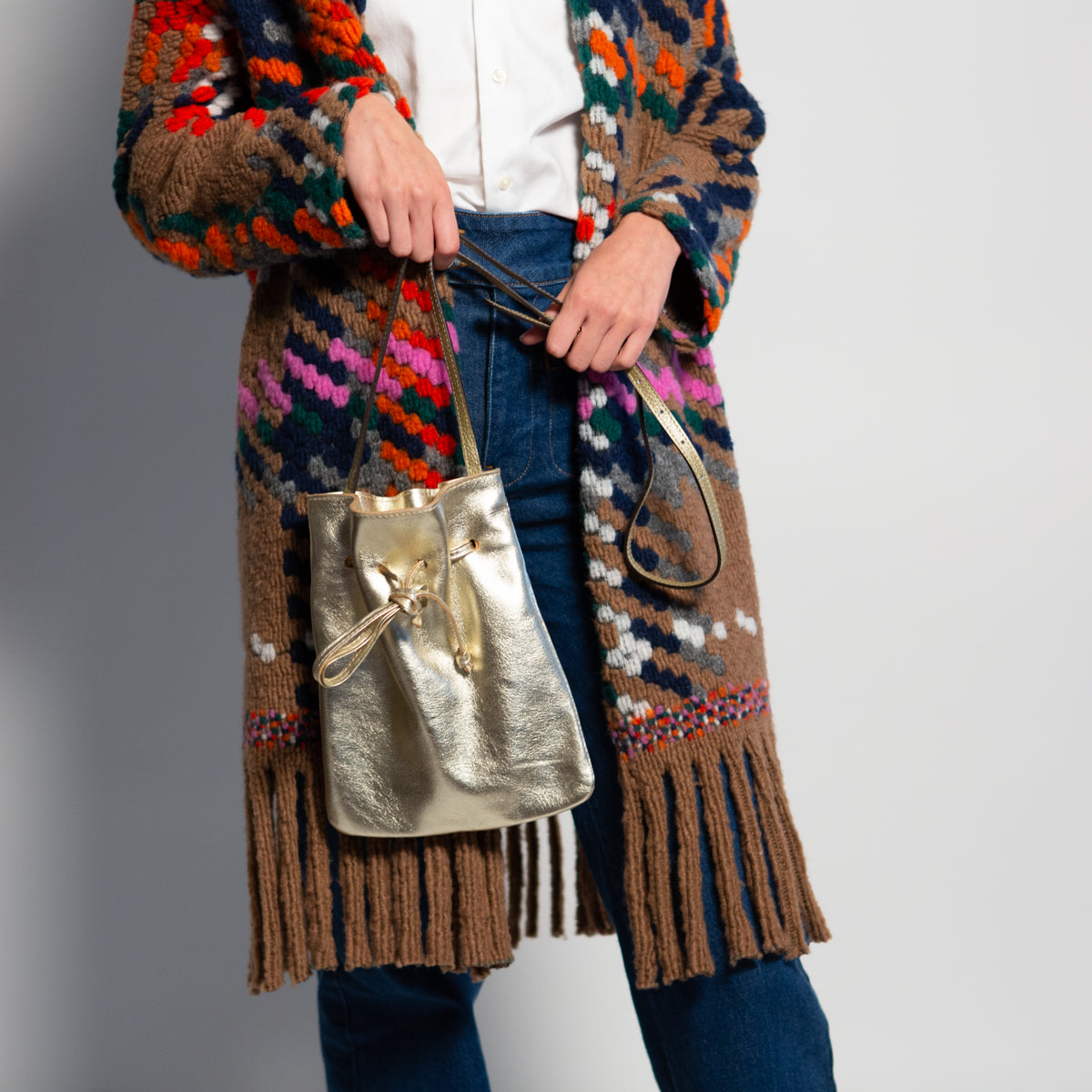 The Scout Bag (Gold) Scout Bag Hampton Road Designs