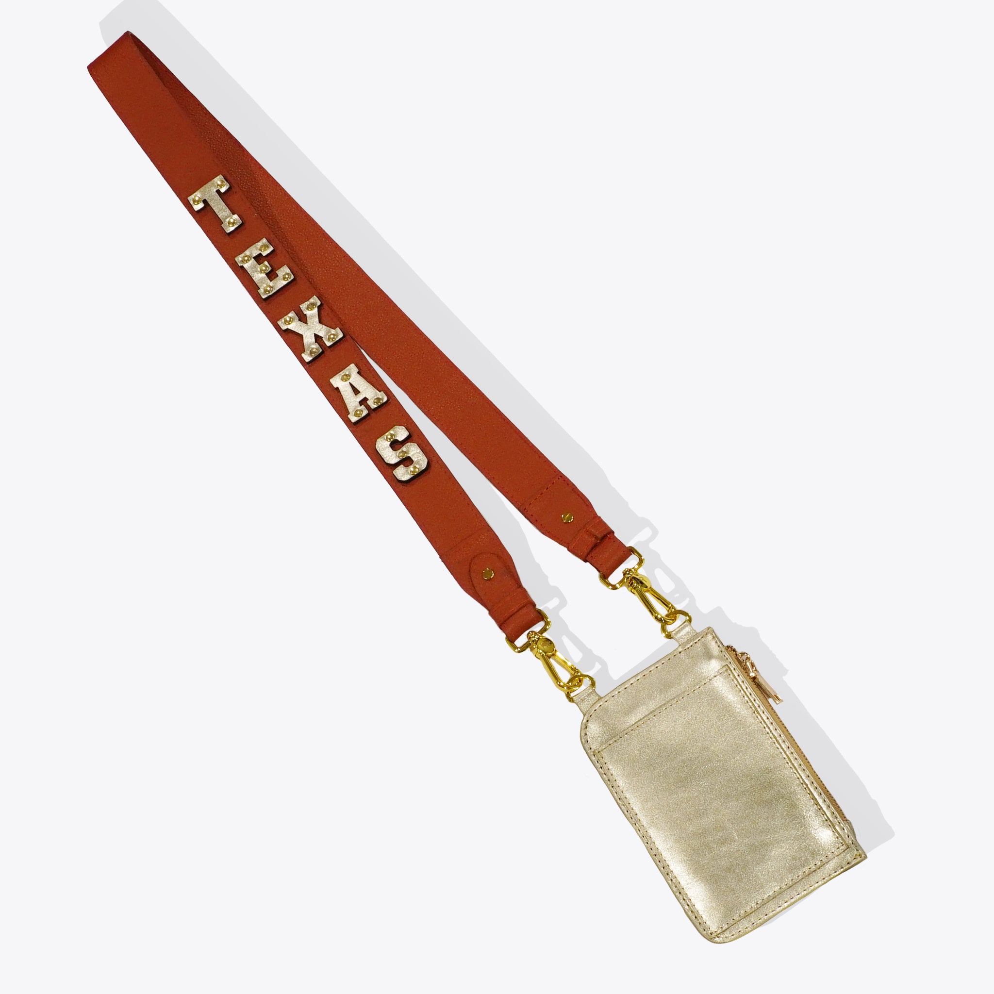 VIP + TEXAS Spirit Strap VIP + Spirit Strap Set Hampton Road Designs Gold