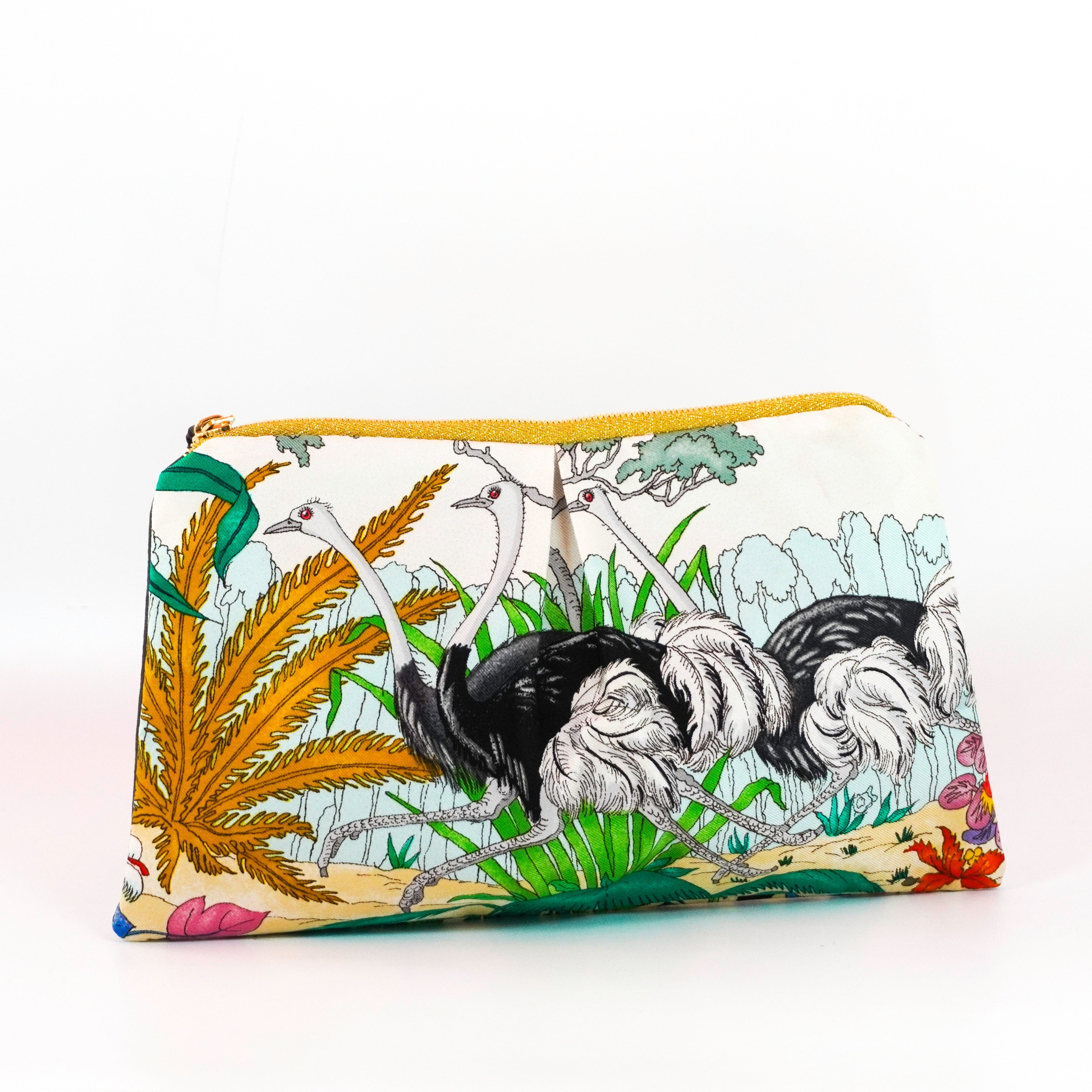 "Circle of Life" Scarf Bag (Upcycled from Gucci Scarf) Party Clutch Hampton Road Designs