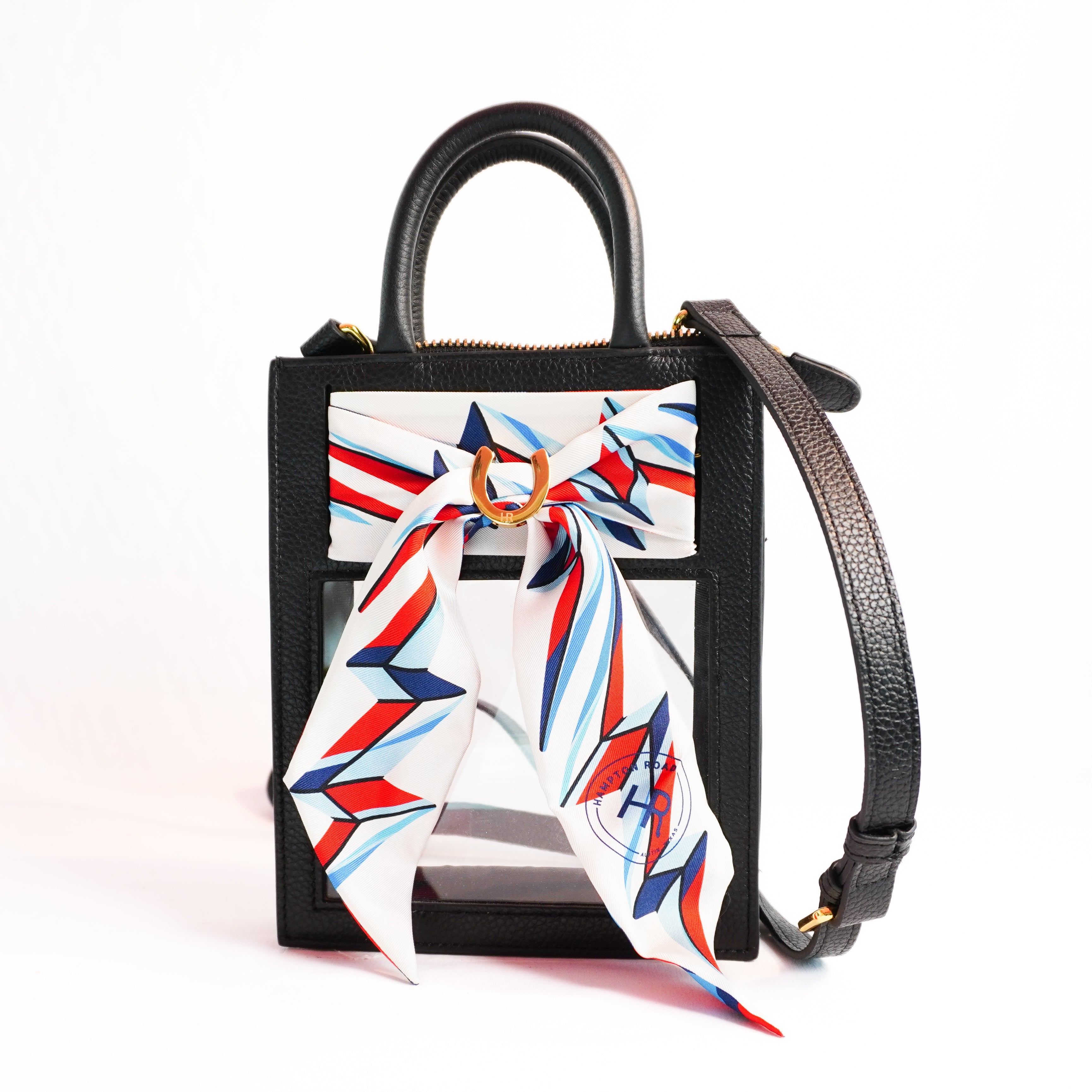 Mini Calista Clear + Rebel Rebel Twillionaire Mini Calista Clear Hampton Road Designs Black