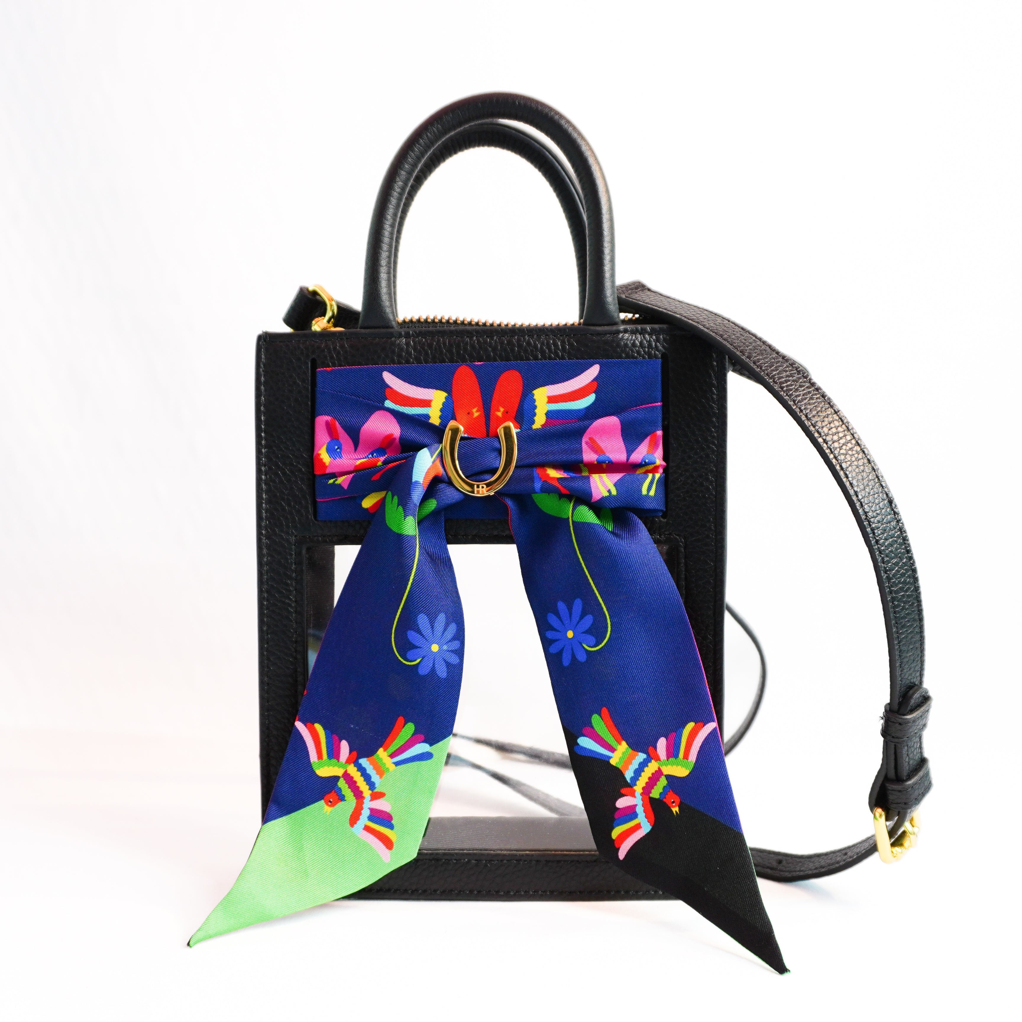 Mini Calista Clear + Fiesta Twillionaire Mini Calista Clear Hampton Road Designs Black