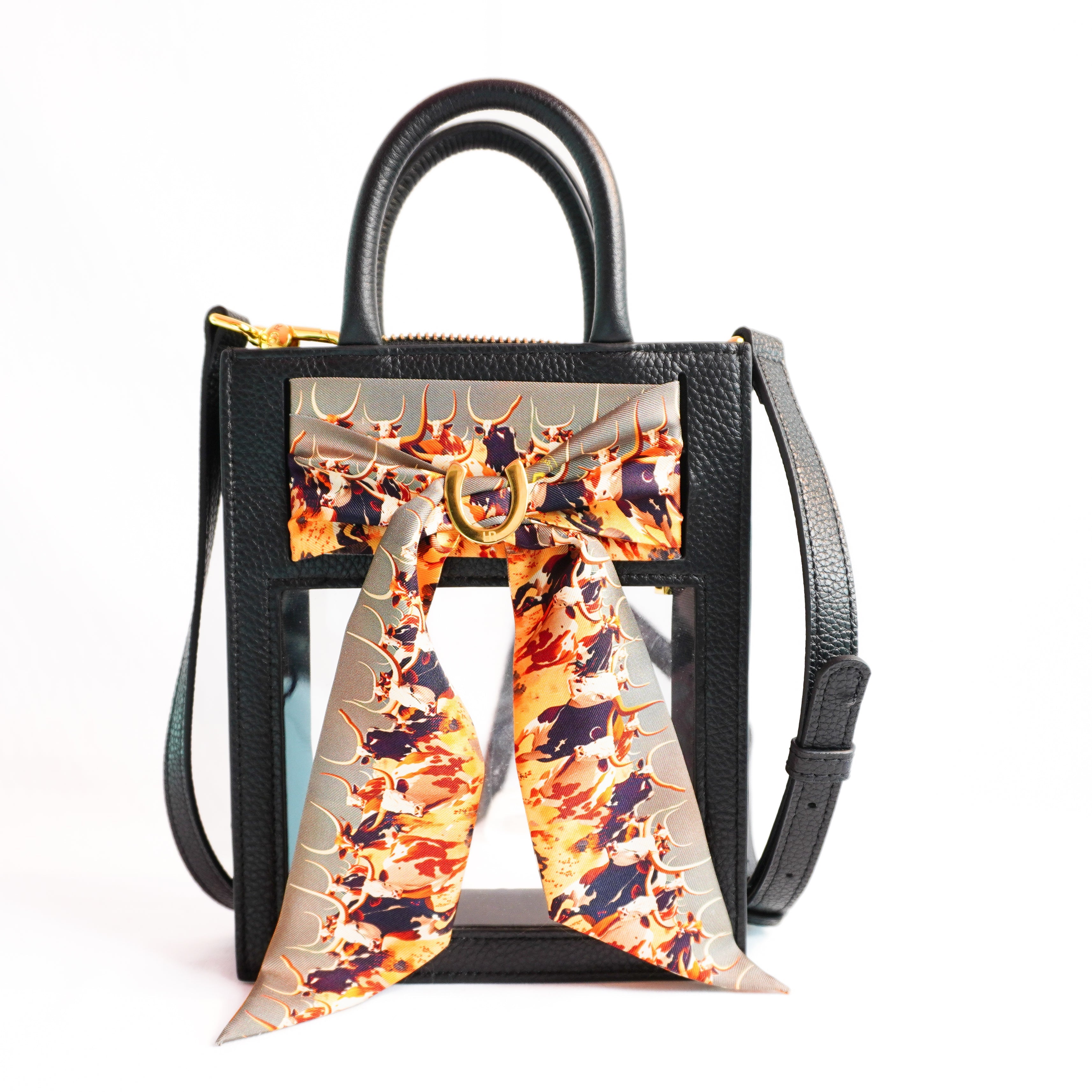 Mini Calista Clear + Stampede Twillionaire Mini Calista Clear Hampton Road Designs Black