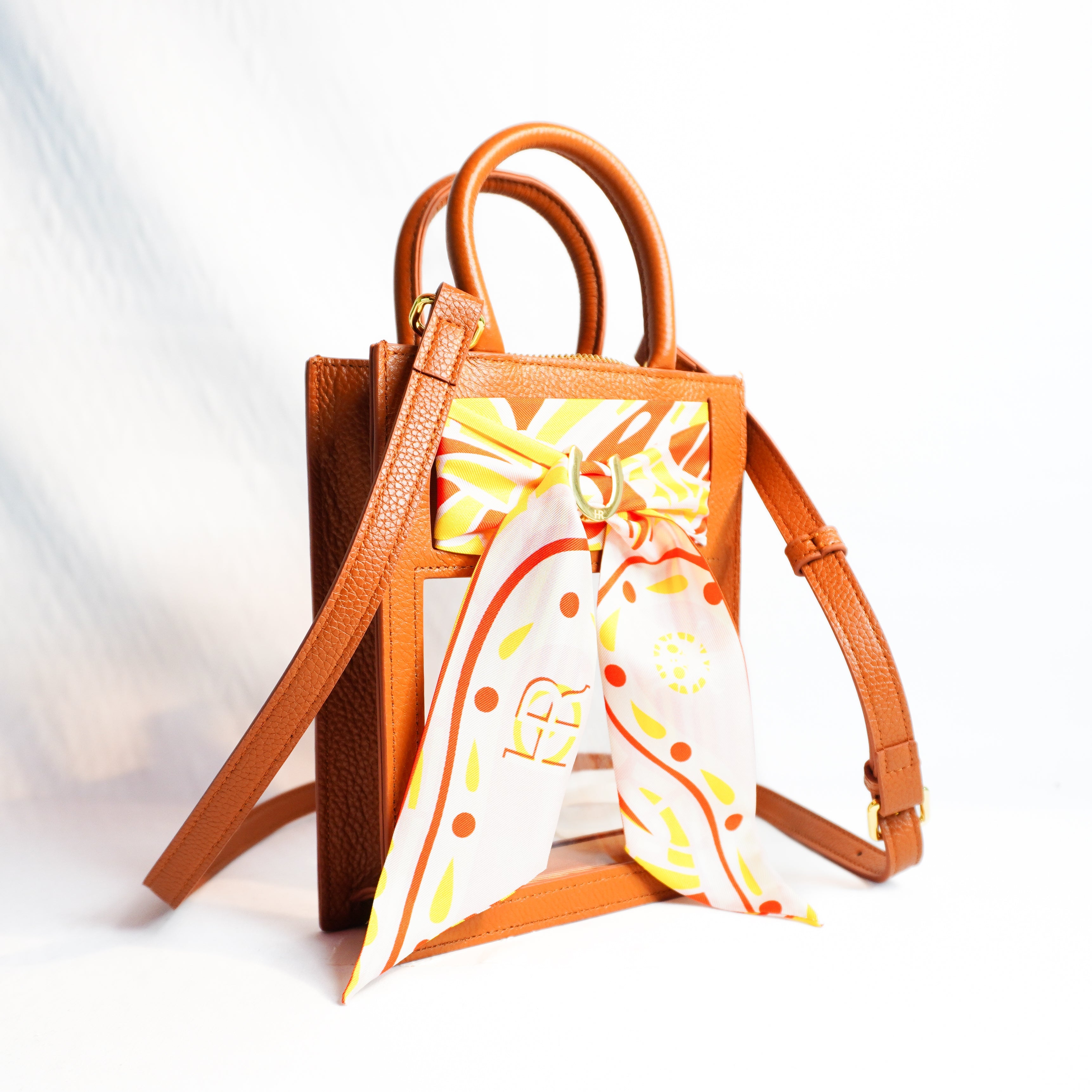 Mini Calista Clear + Blush Paisley Twillionaire Mini Calista Clear Hampton Road Designs