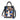 Mini Calista Clear + Navy Easy Tiger Twillionaire Mini Calista Clear Hampton Road Designs Black