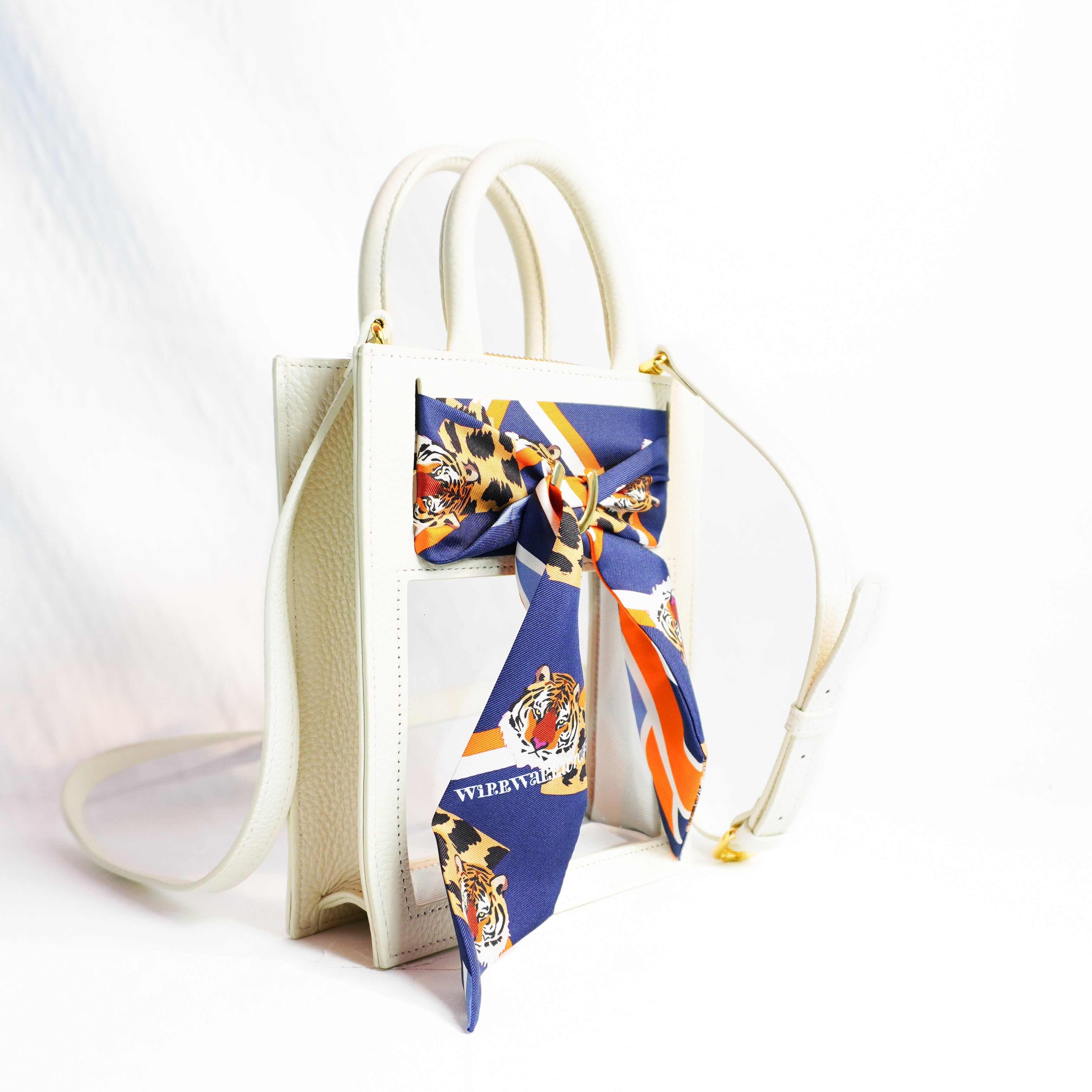 Mini Calista Clear + Navy Easy Tiger Twillionaire Mini Calista Clear Hampton Road Designs