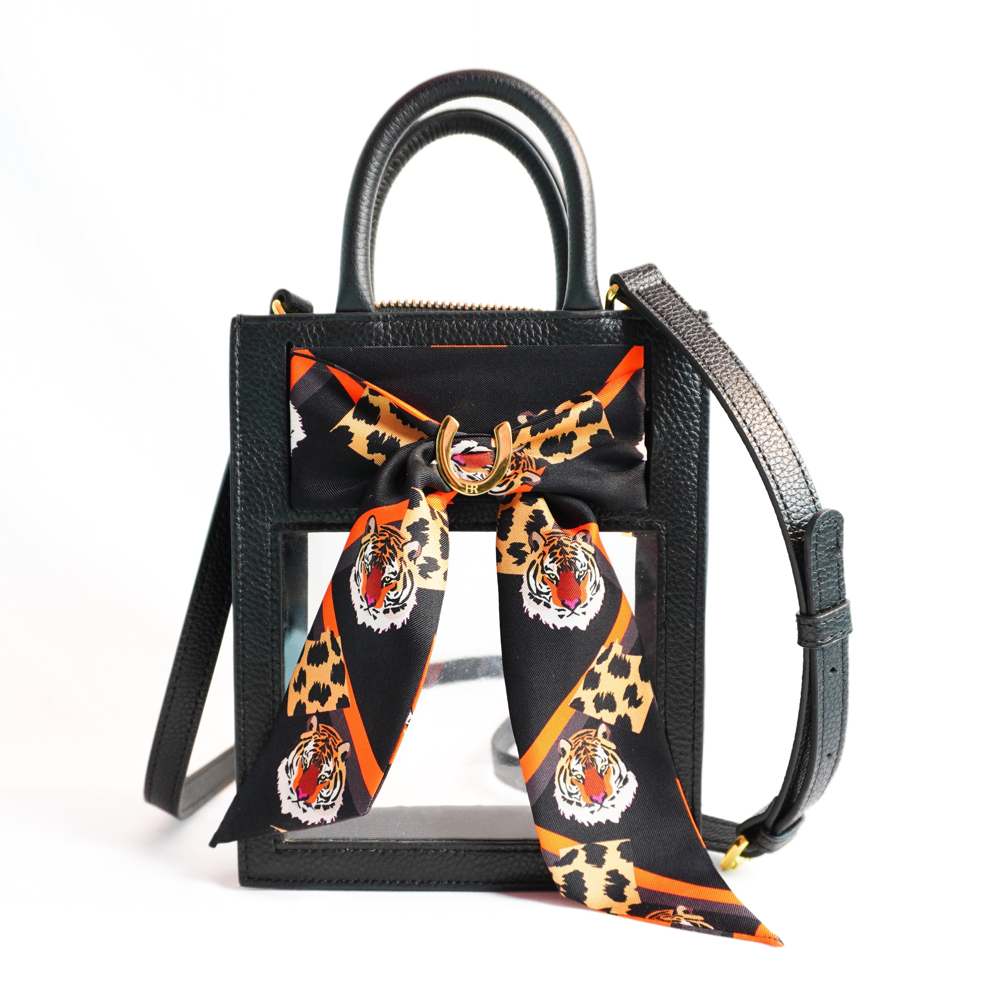 Mini Calista Clear + Black Easy Tiger Twillionaire Mini Calista Clear Hampton Road Designs Black