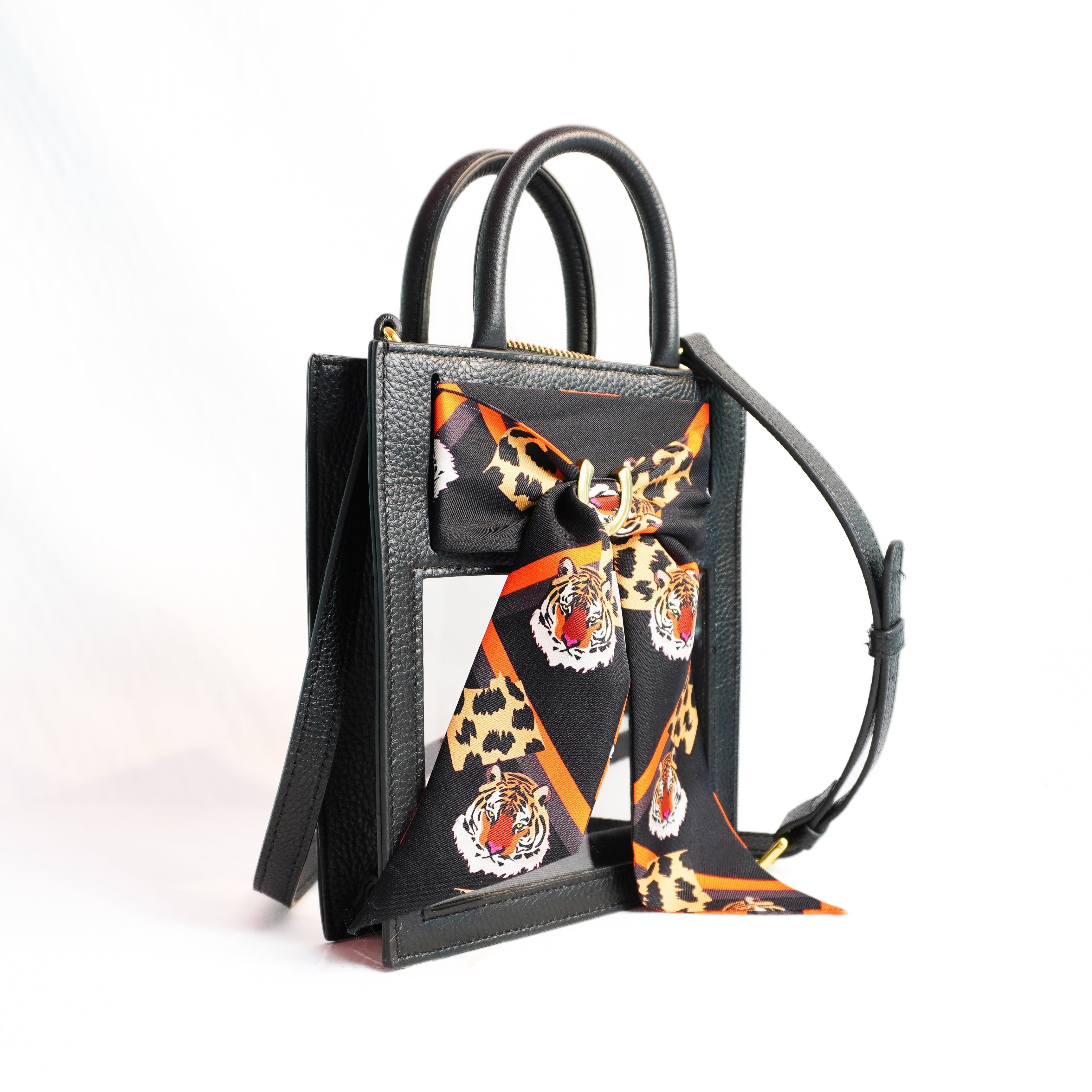 Mini Calista Clear + Black Easy Tiger Twillionaire Mini Calista Clear Hampton Road Designs