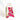Mini Calista Clear + Fuscia Easy Tiger Twillionaire Mini Calista Clear Hampton Road Designs