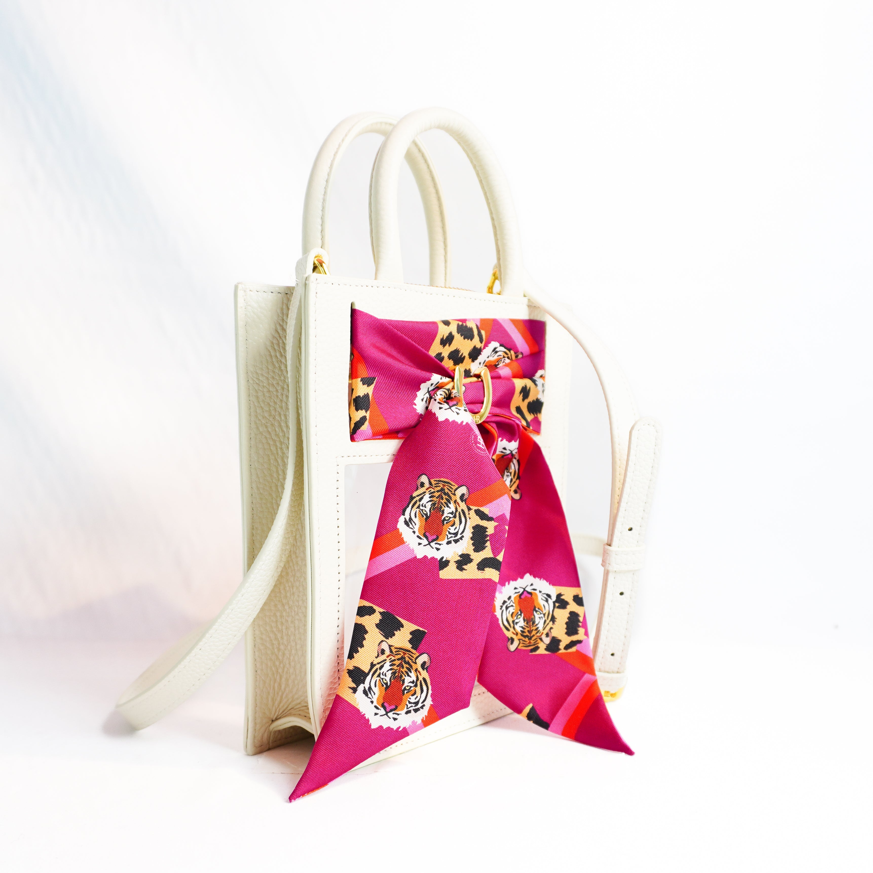 Mini Calista Clear + Fuscia Easy Tiger Twillionaire Mini Calista Clear Hampton Road Designs