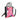 Mini Calista Clear + Fuscia Paisley Twillionaire Mini Calista Clear Hampton Road Designs