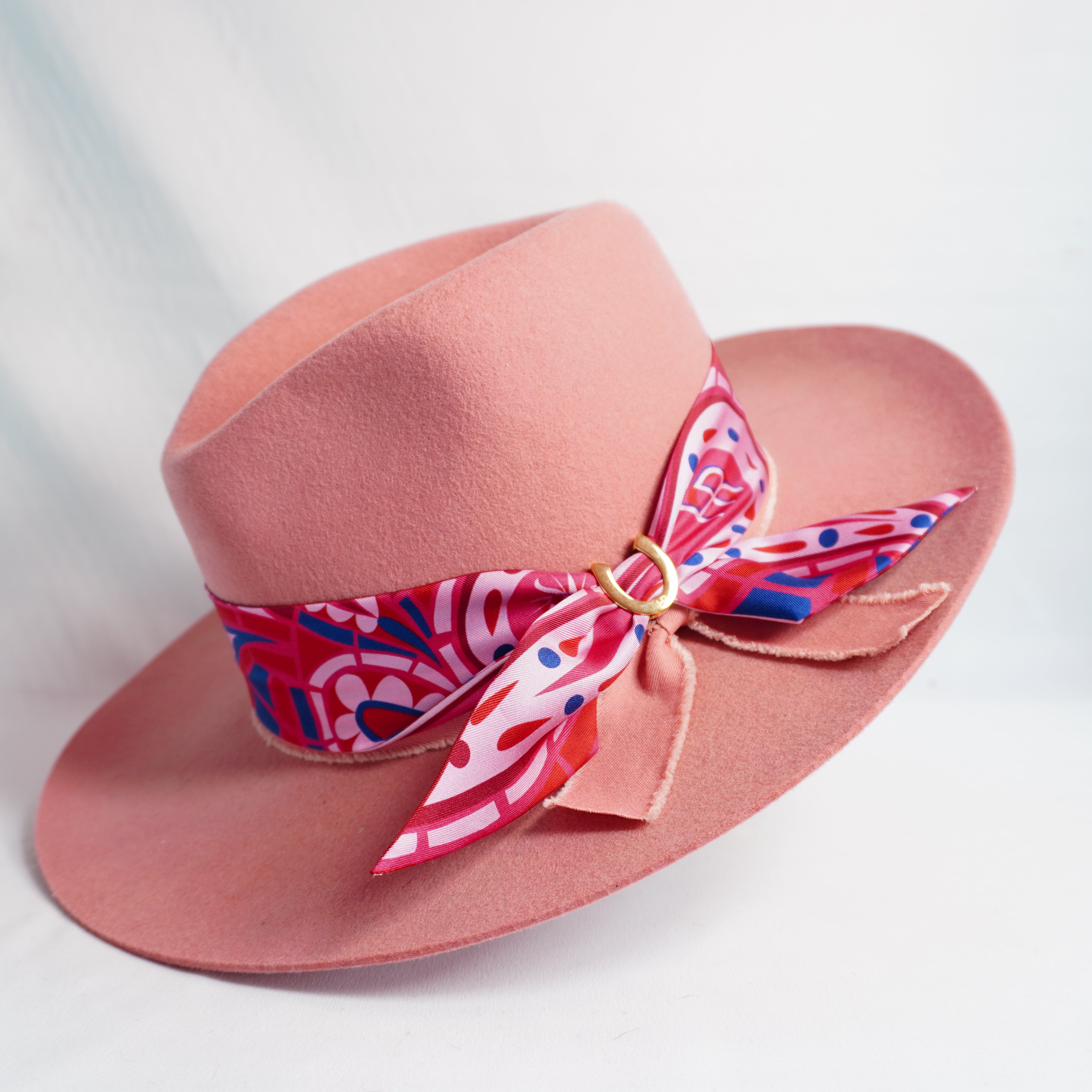 Paisley (Fuscia) Twillionaire & Scarf Ring Twillionaire Hampton Road Designs