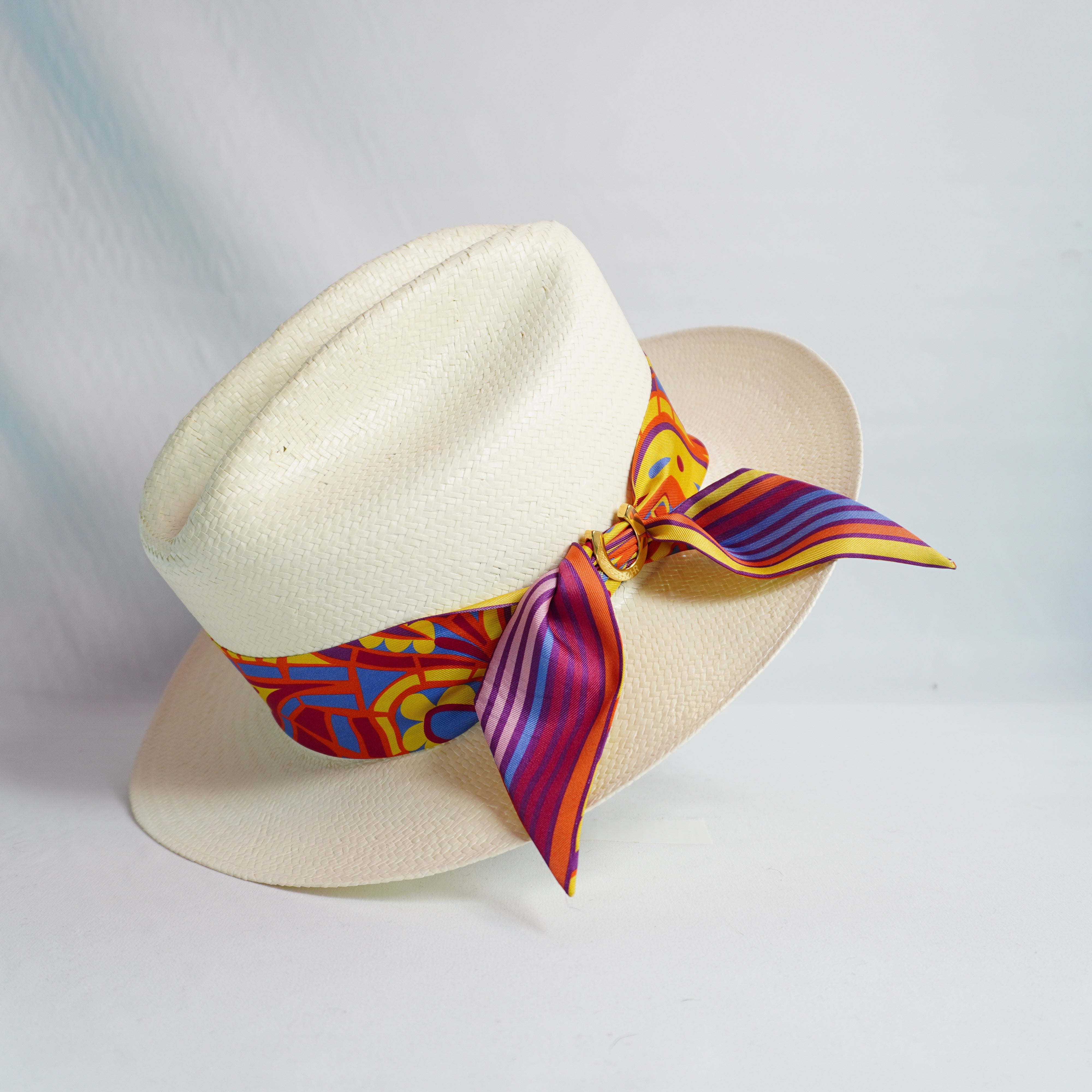 Paisley (Orange) Twillionaire & Scarf Ring Twillionaire Hampton Road Designs