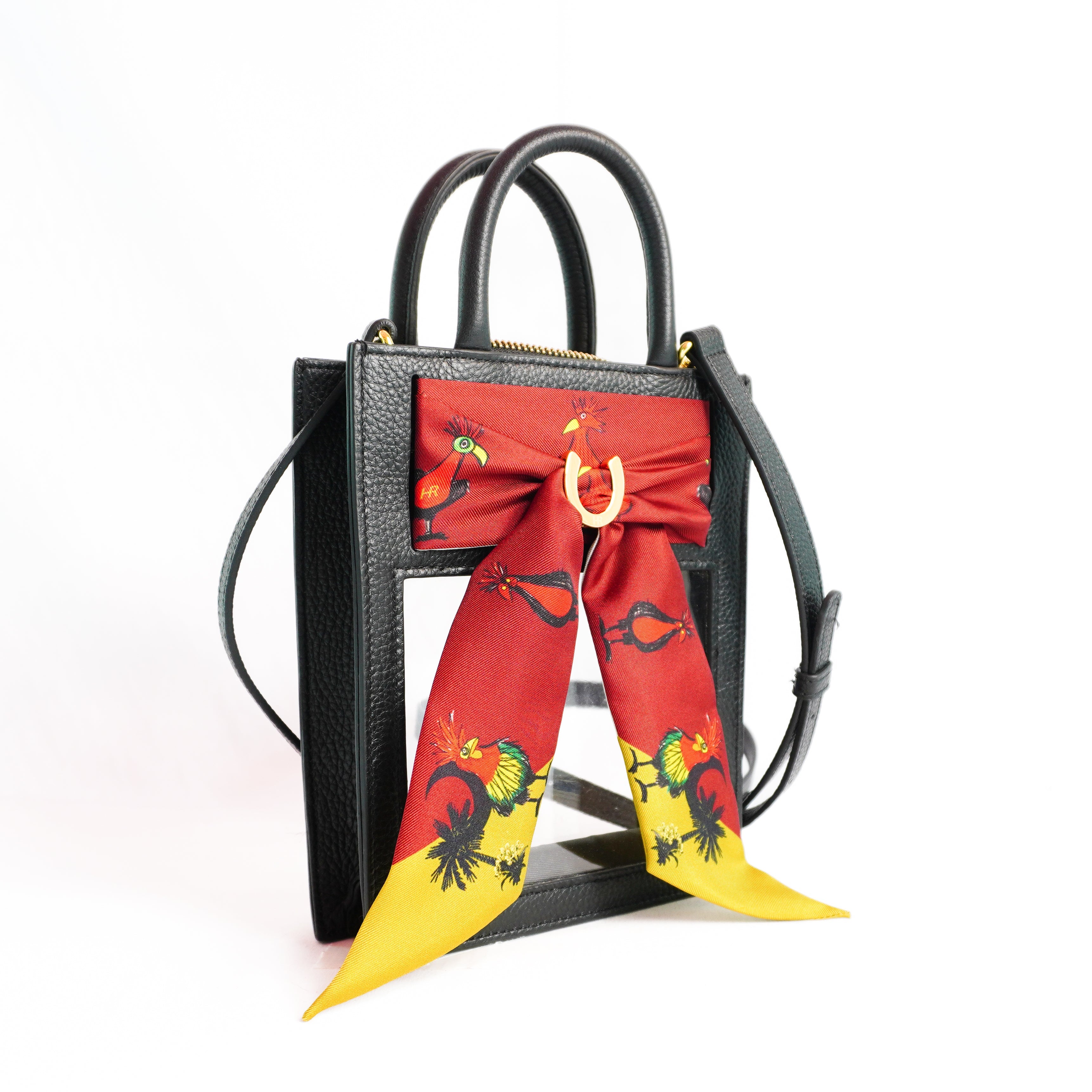 Mini Calista Clear + Abstract Gamecocks Twillionaire Mini Calista Clear Hampton Road Designs