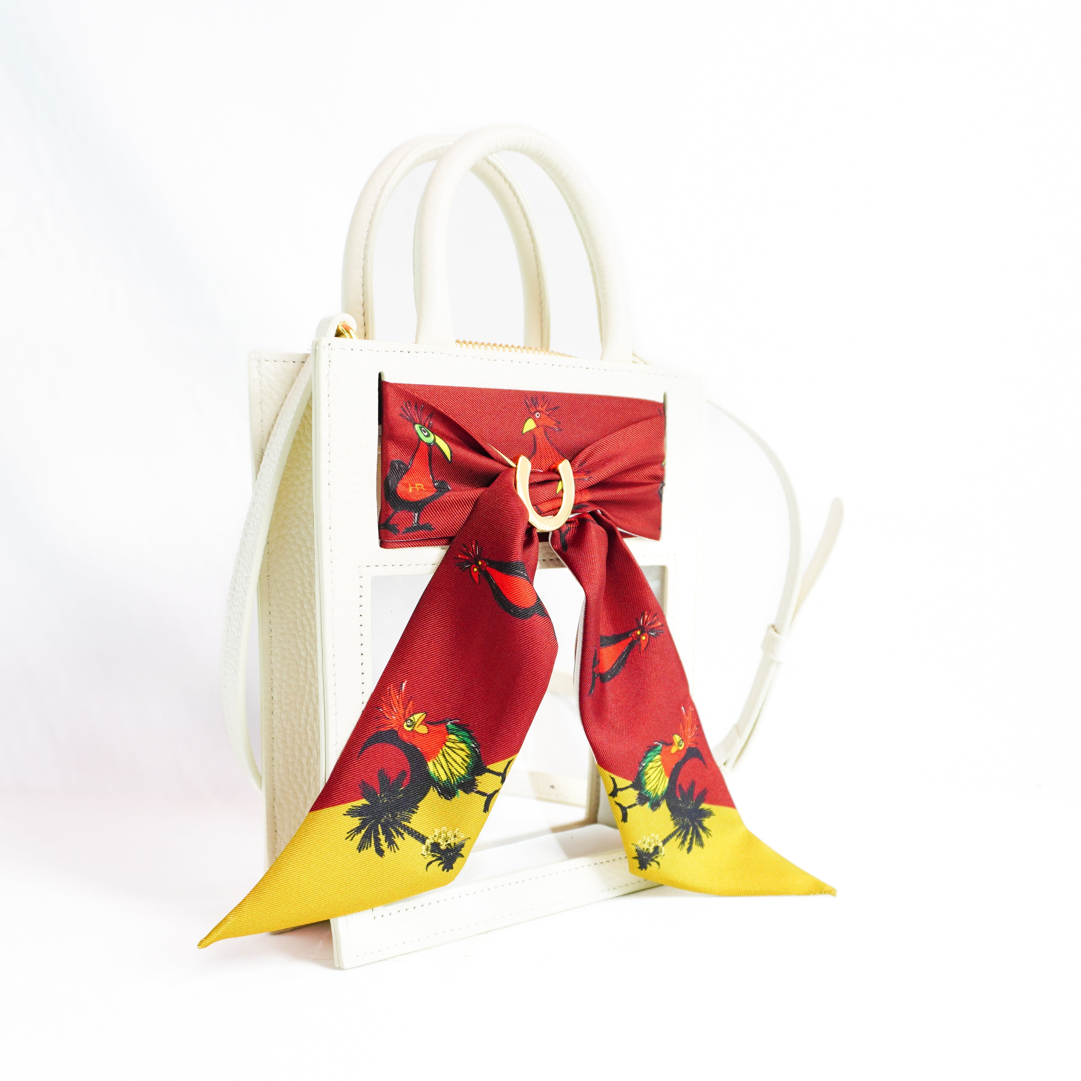 Mini Calista Clear + Abstract Gamecocks Twillionaire Mini Calista Clear Hampton Road Designs