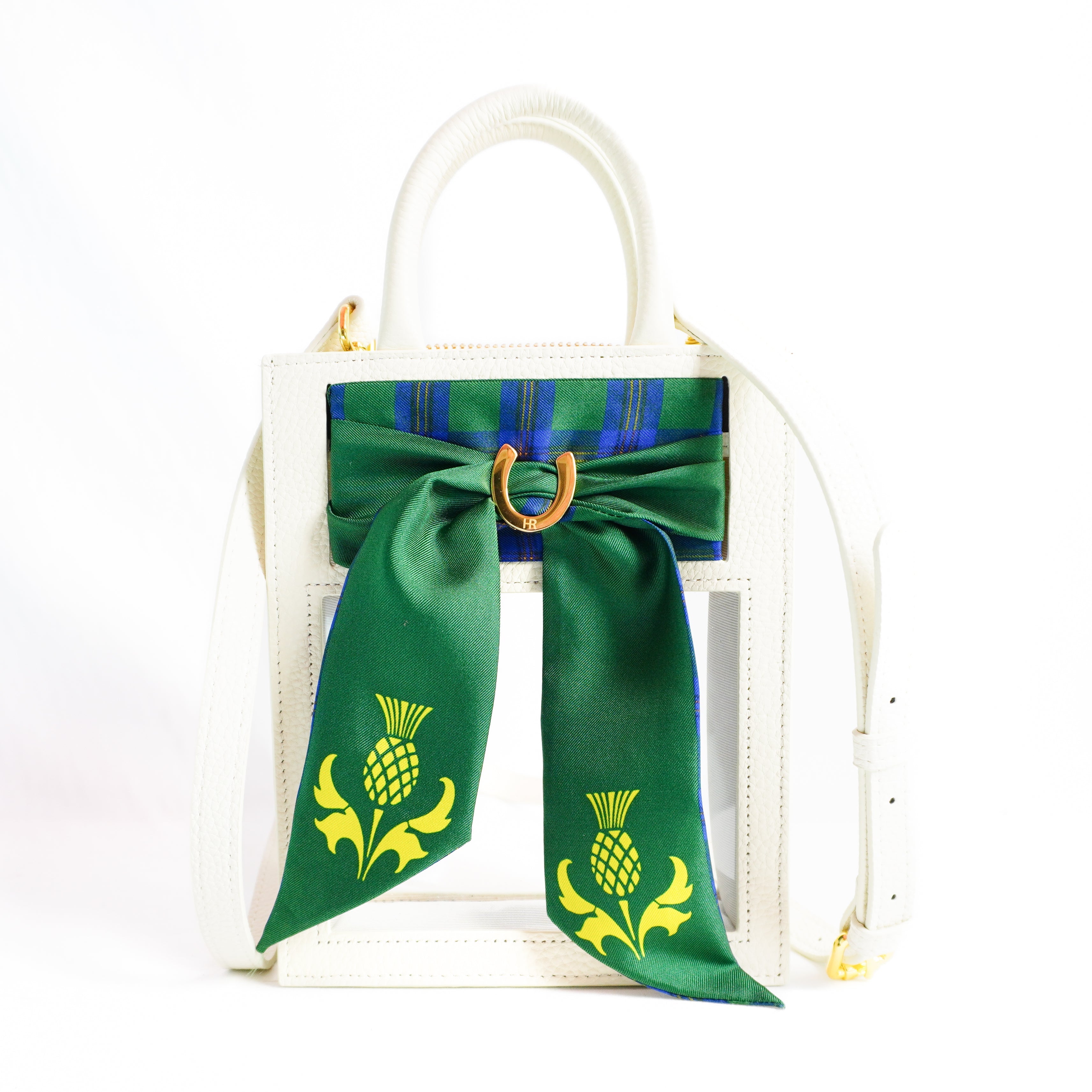 Mini Calista Clear + Tartan & Thistle Twillionaire Mini Calista Clear Hampton Road Designs Oyster