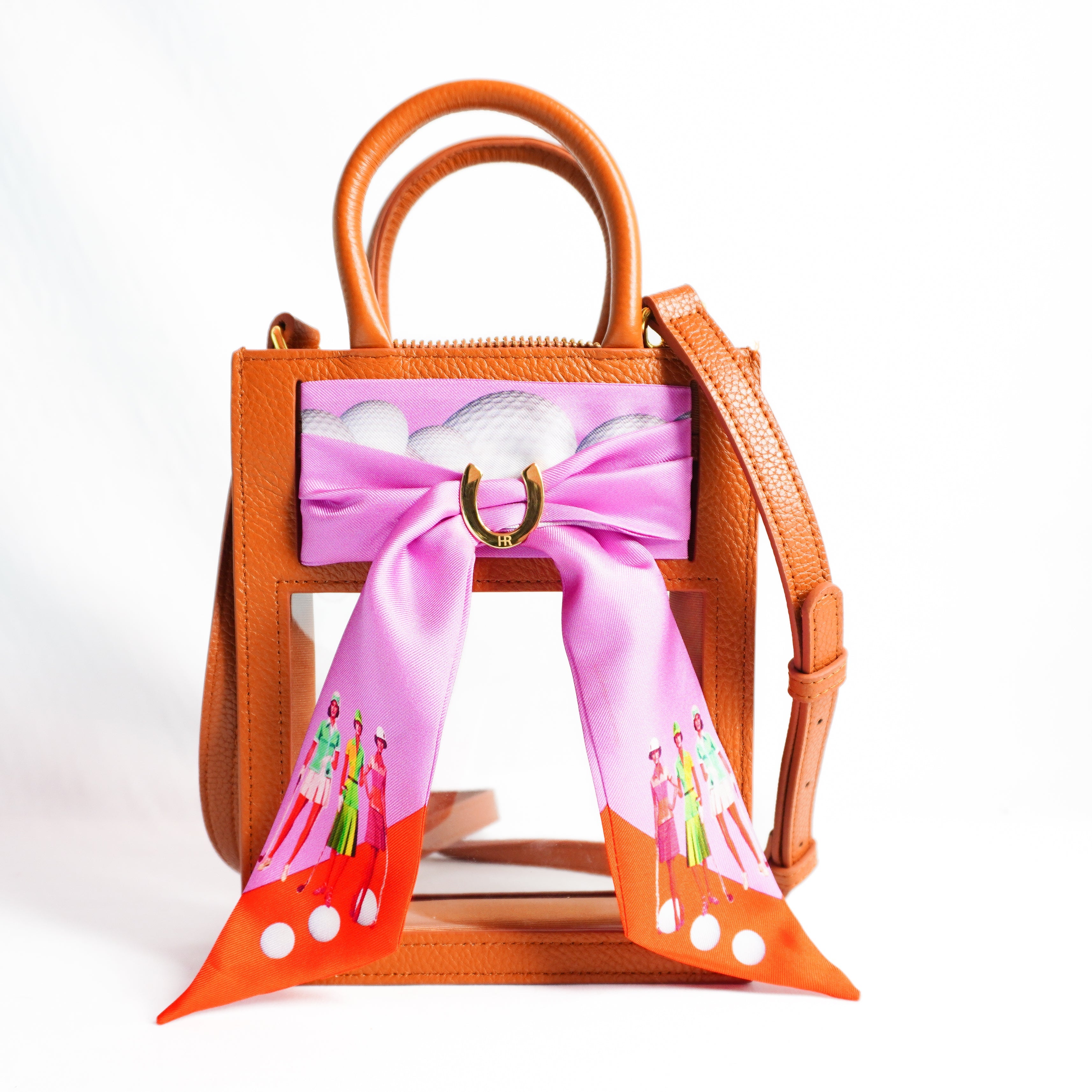 Mini Calista Clear + Fashion Plates Twillionaire Mini Calista Clear Hampton Road Designs Camel