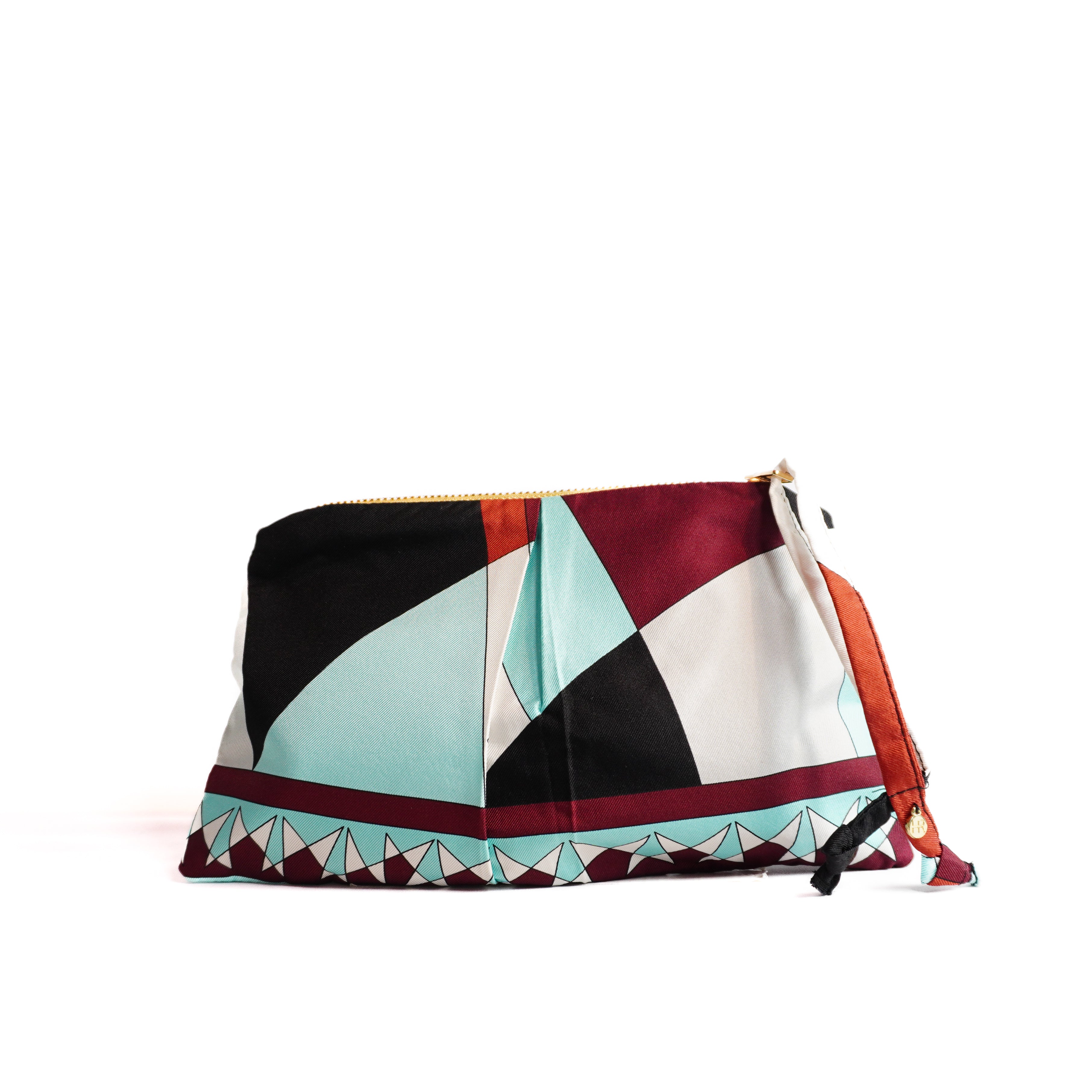 "Color Block" Scarf Bag (Emilio Pucci) Party Clutch Hampton Road Designs