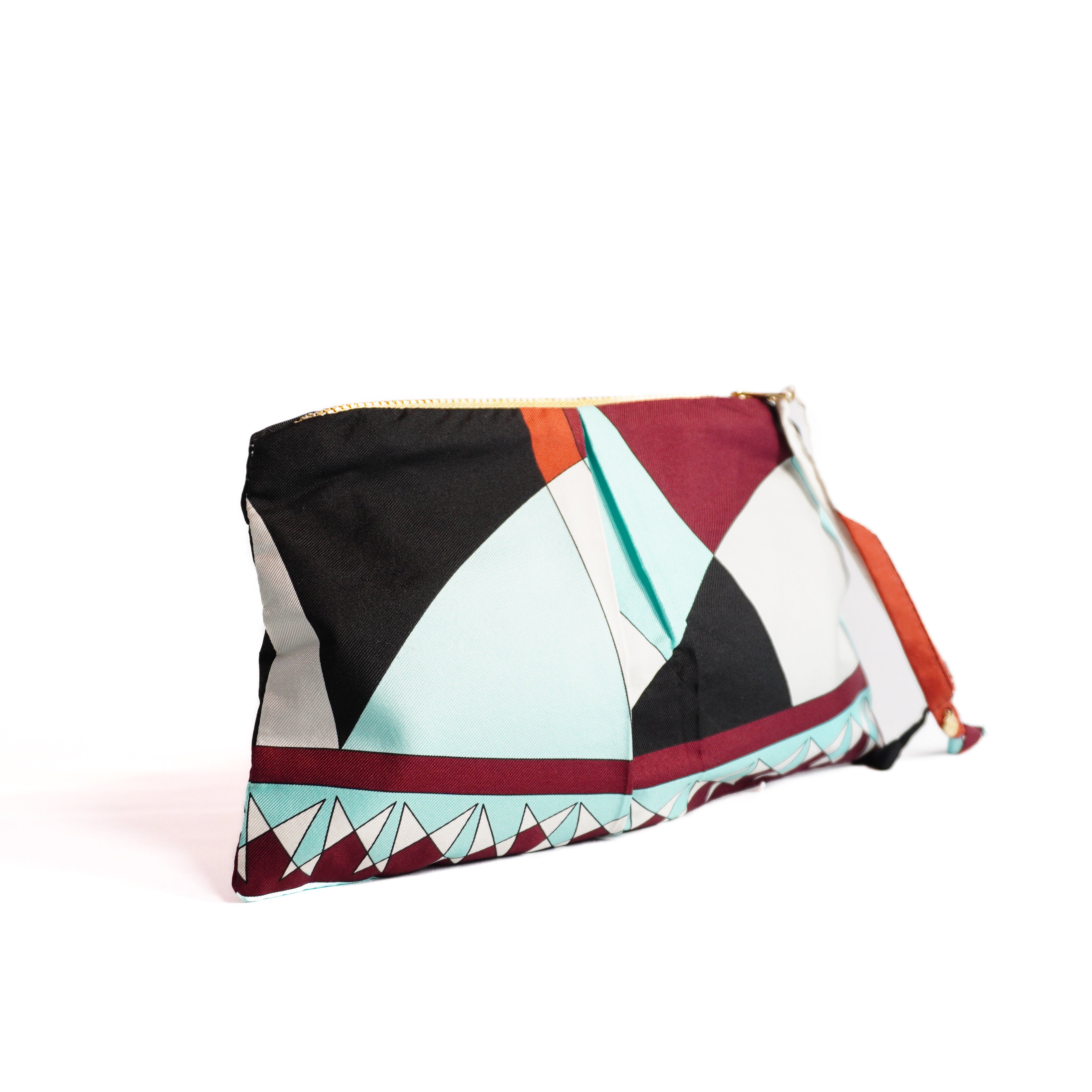 "Color Block" Scarf Bag (Emilio Pucci) Party Clutch Hampton Road Designs