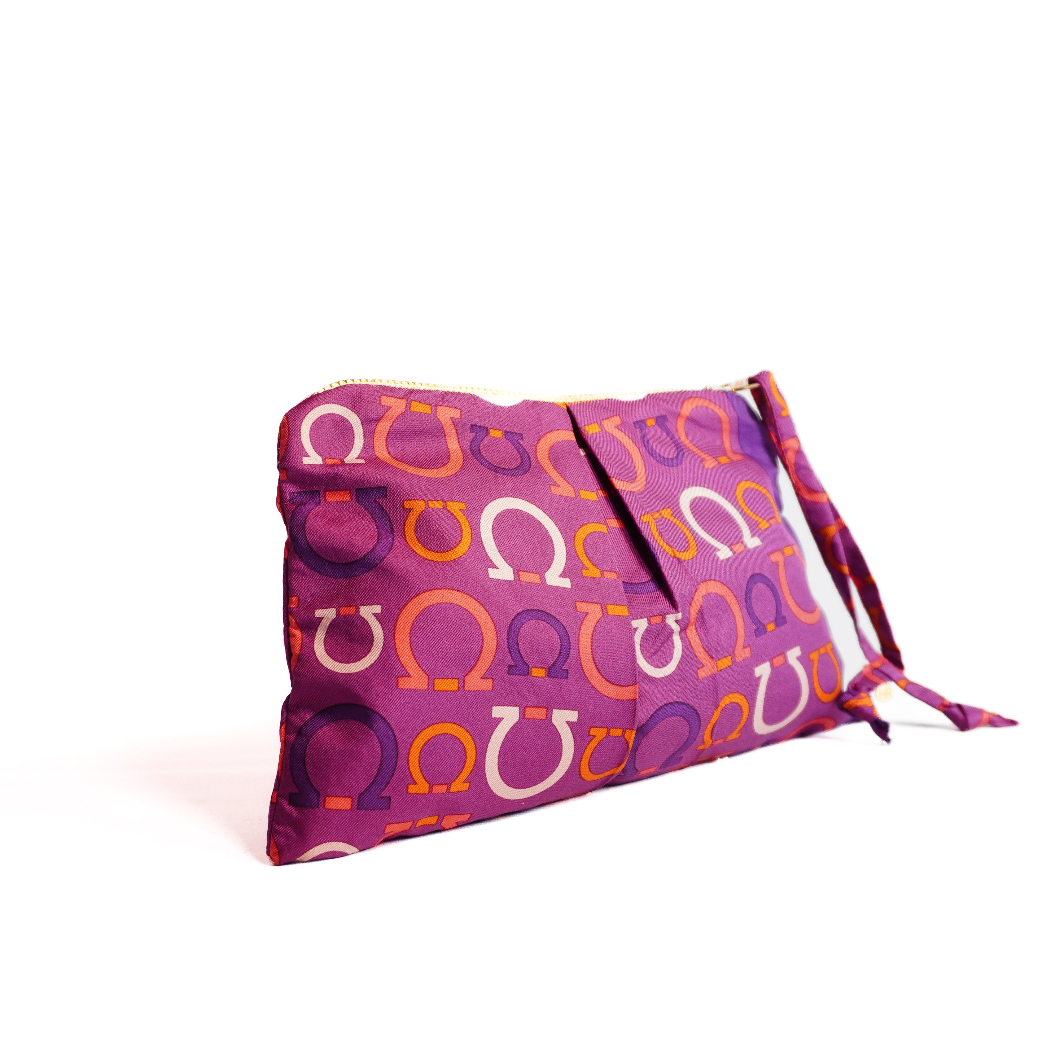"Horseshoes" Scarf Bag (Salvatore Ferragamo) Party Clutch Hampton Road Designs