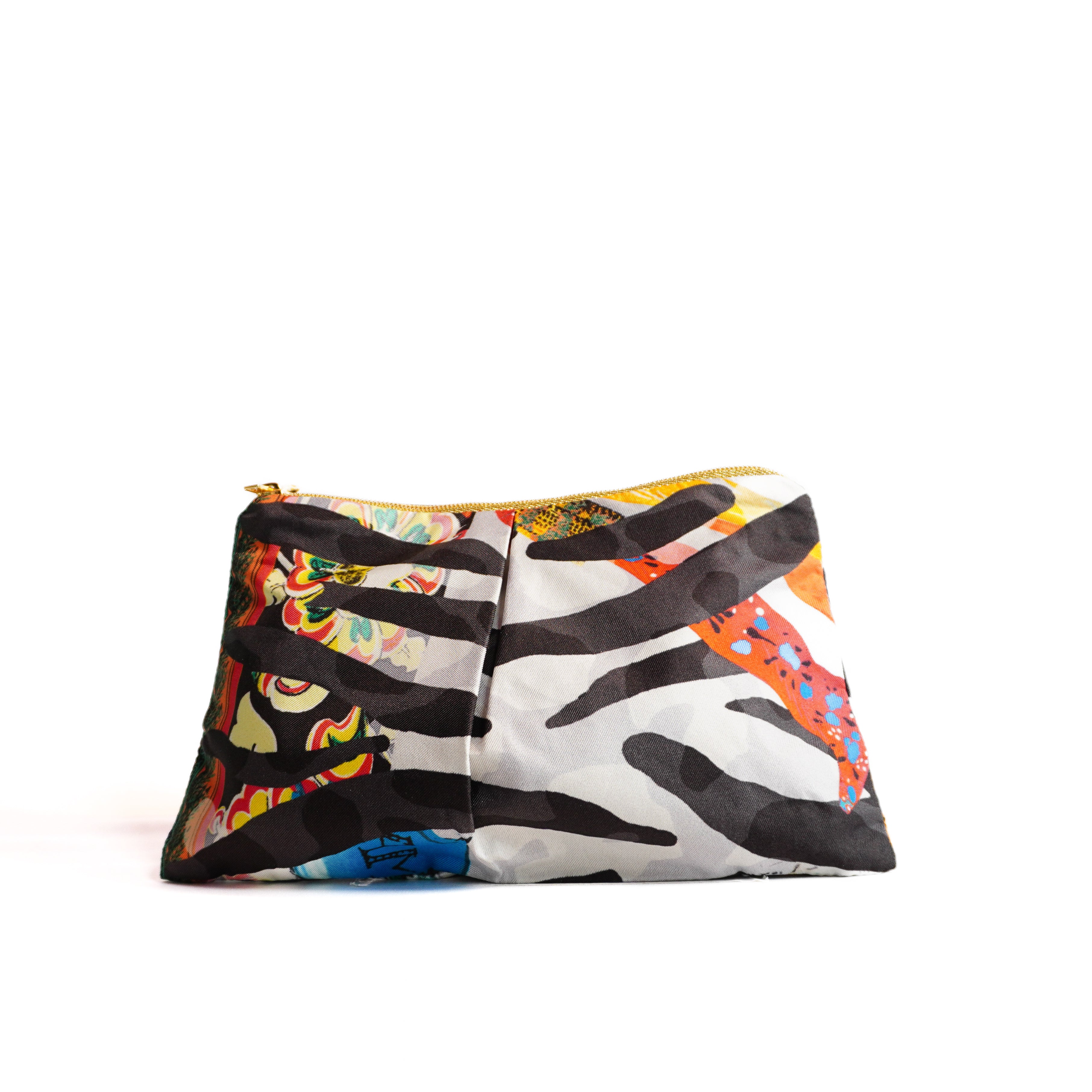 "Traveler" Scarf Bag (Upcycled from Christian LaCroix Scarf) Party Clutch Hampton Road Designs