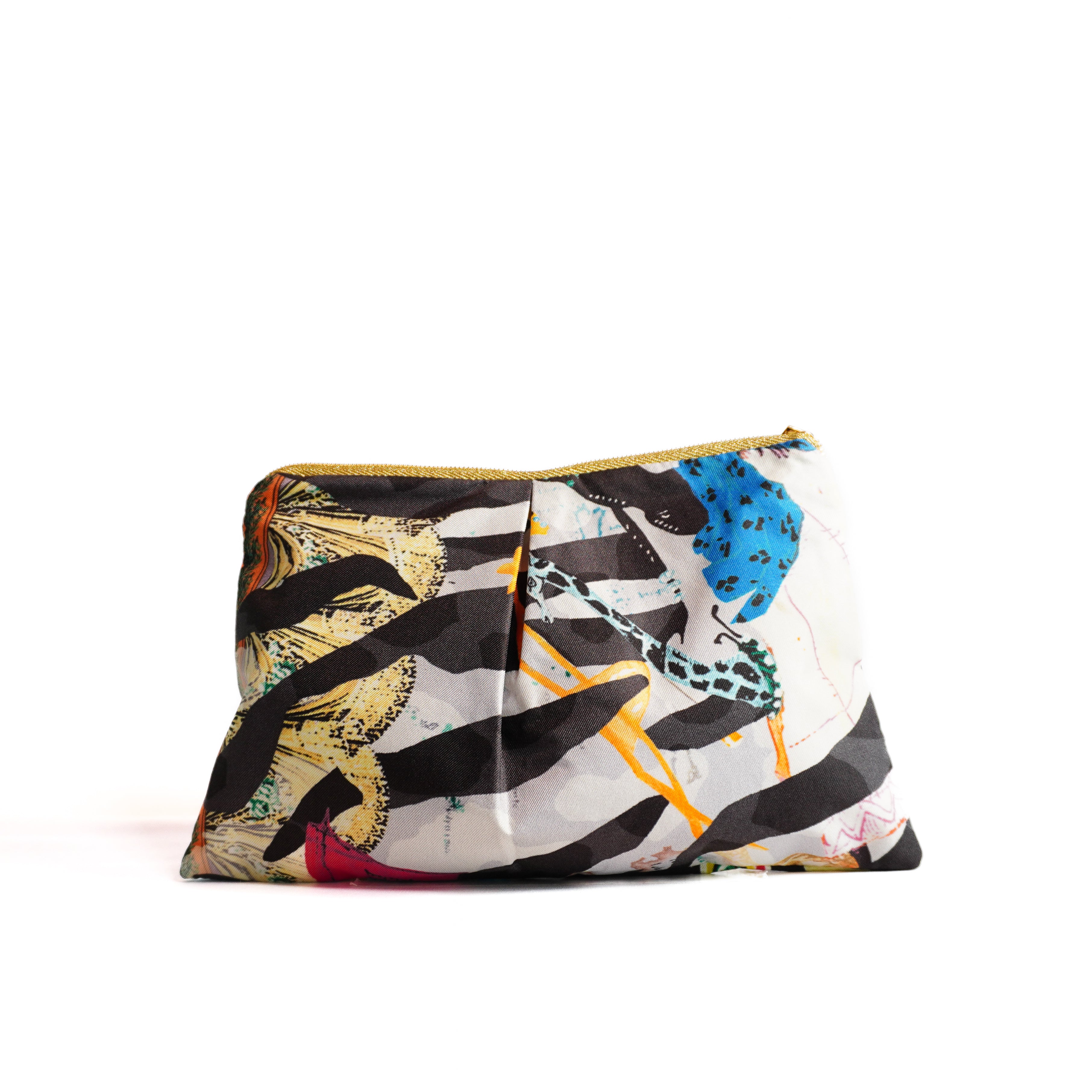 "Traveler" Scarf Bag (Upcycled from Christian LaCroix Scarf) Party Clutch Hampton Road Designs