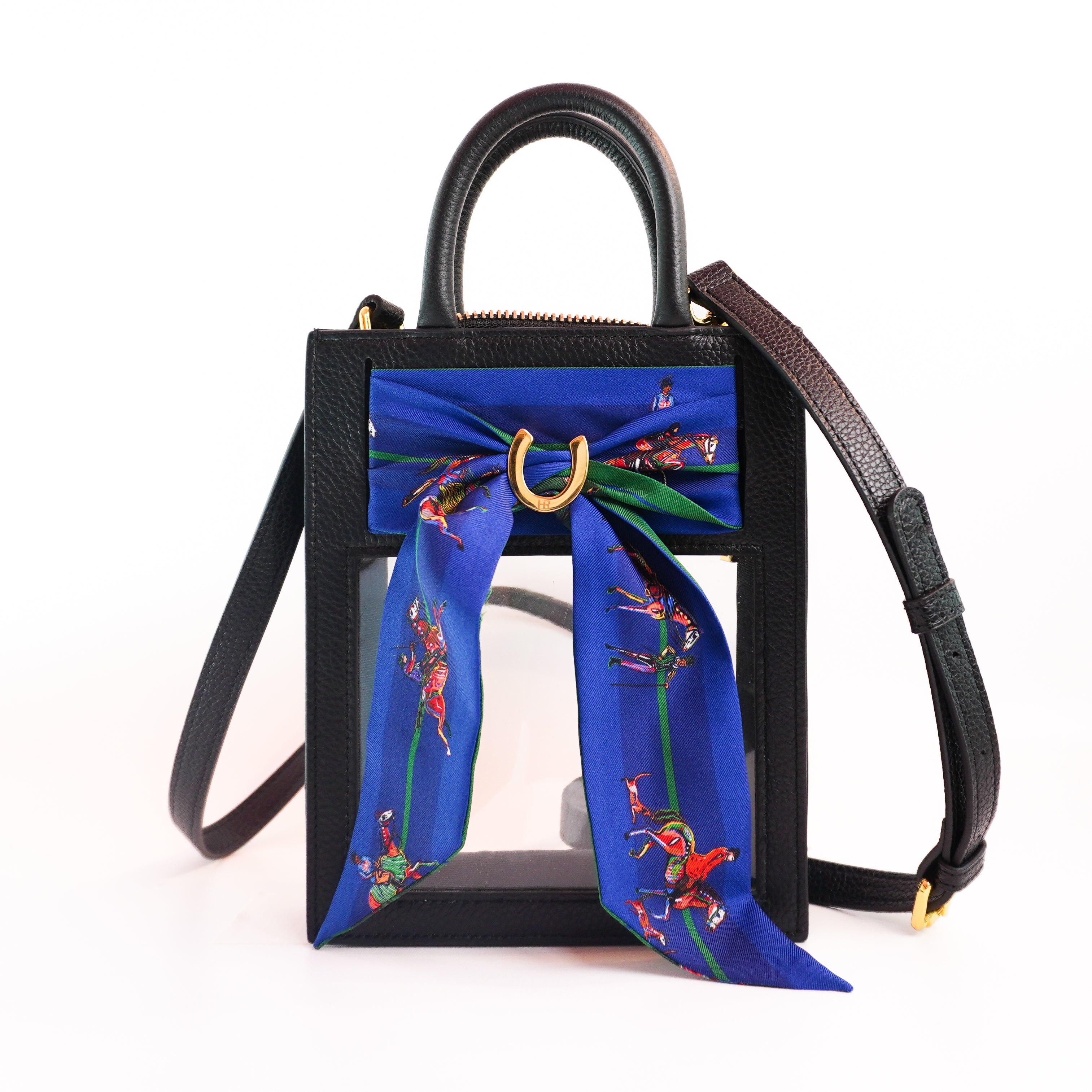 Mini Calista Clear + Live Lucky Twillionaire Mini Calista Clear Hampton Road Designs Black