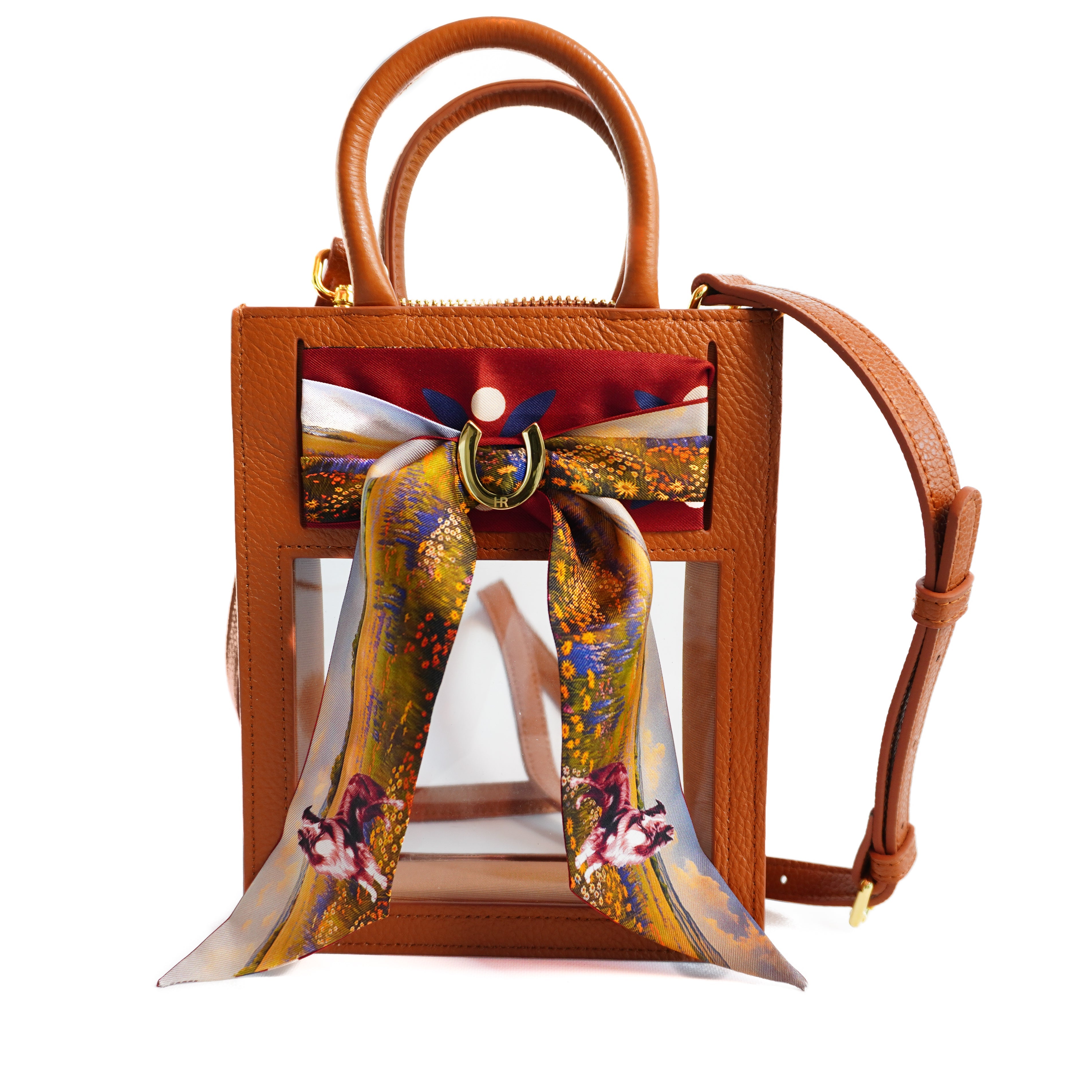 Mini Calista Clear + Ranch Dog Twillionaire Mini Calista Clear Hampton Road Designs Camel