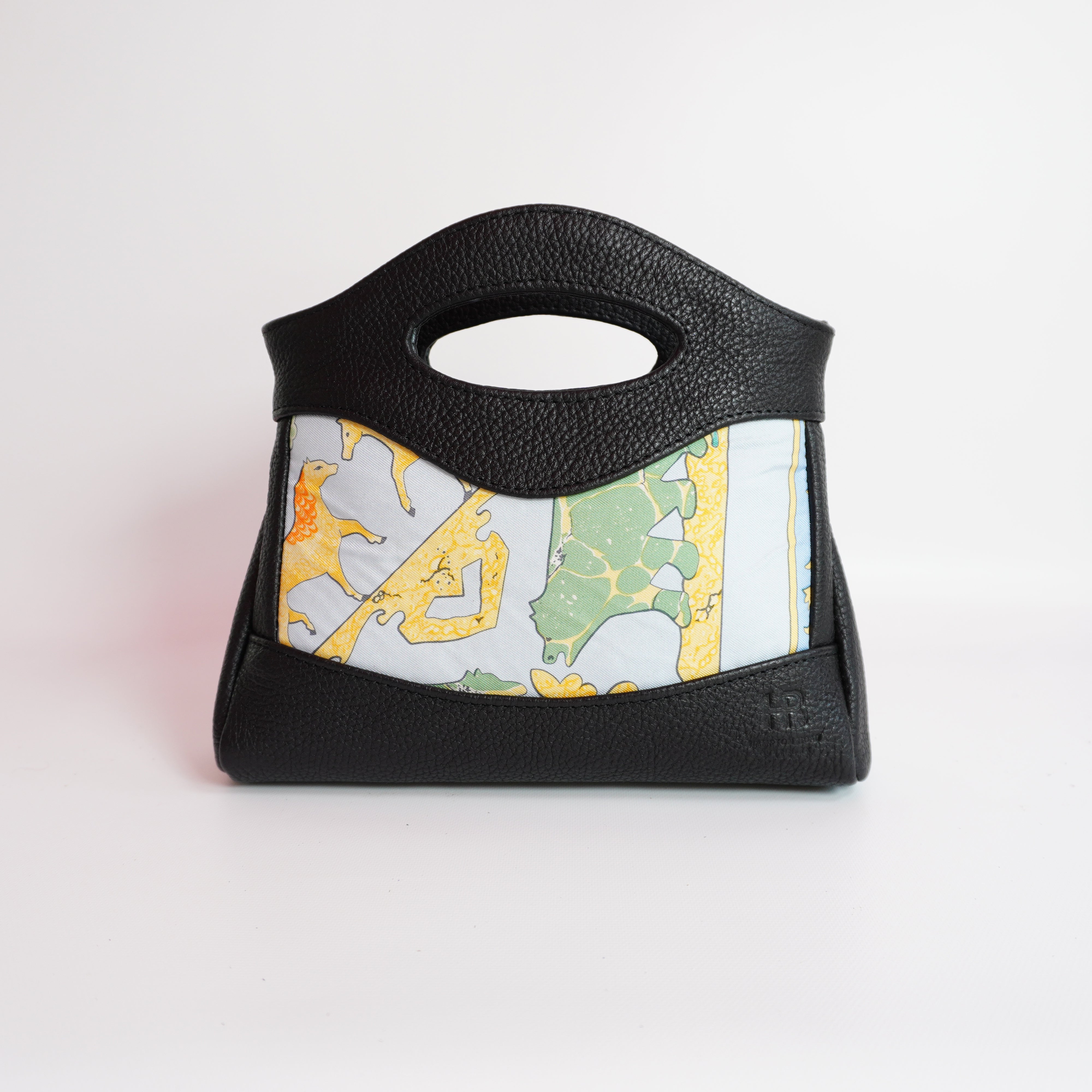 Mission Belle Bag - Early America (upcycled from Hermes Scarf) Mission Belle Heirloom Hampton Road Designs