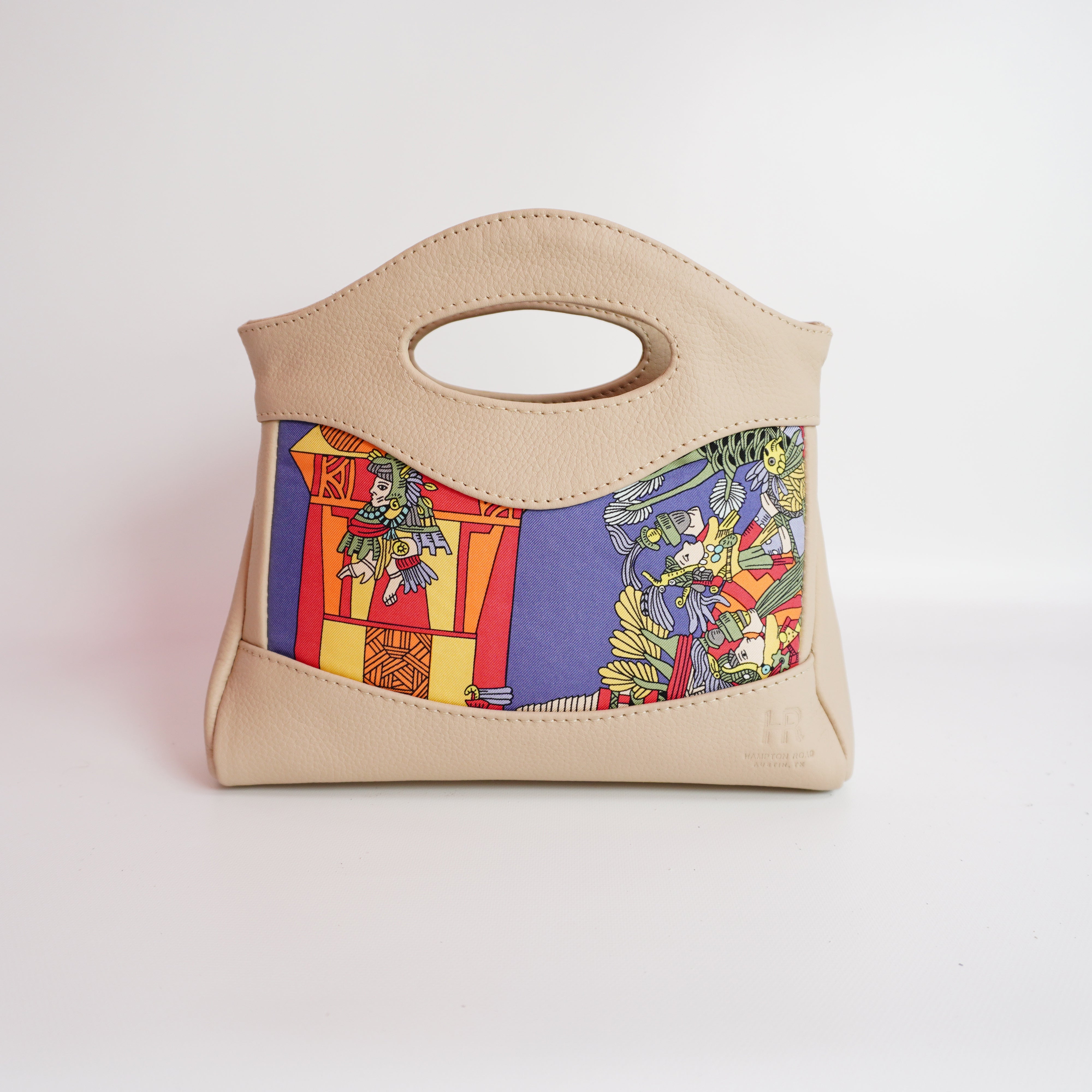 Mission Belle Bag - Astres et Soleils (upcycled from Hermes Scarf) Mission Belle Heirloom Hampton Road Designs