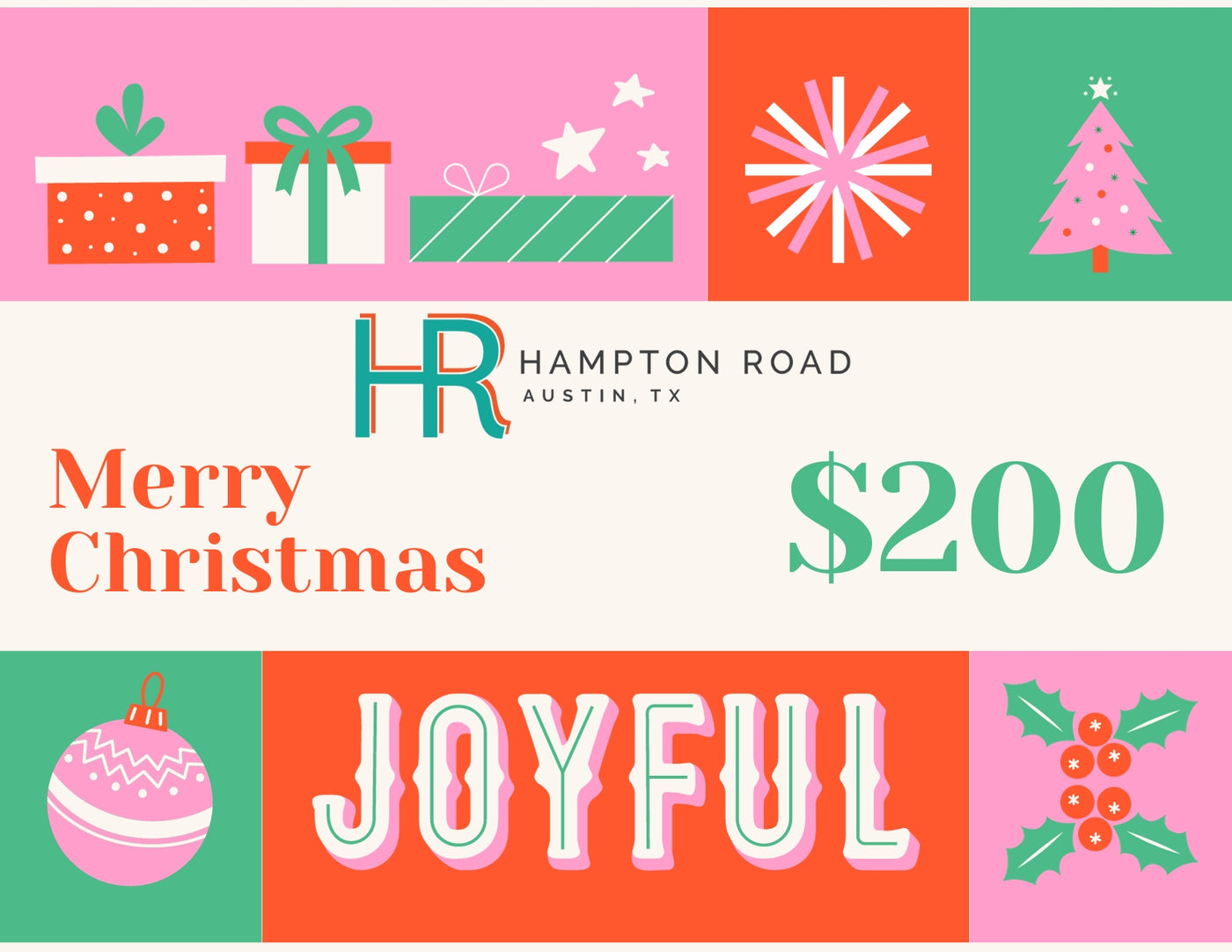 Hampton Road Designs Gift Card Gift Card Hampton Road Designs $200.00  