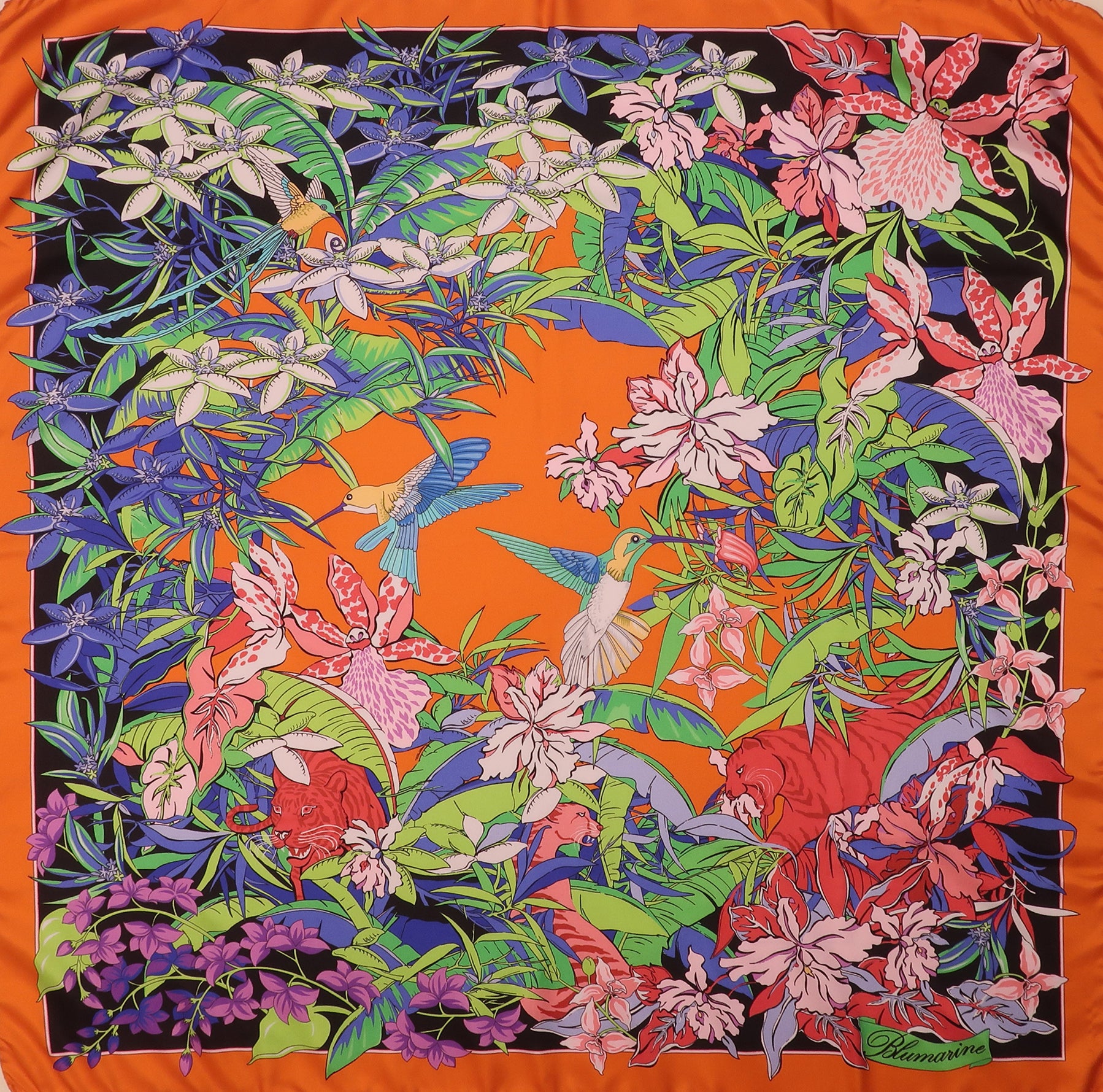 Mission Belle Bag - Wild Orchid (upcycled from Bluemarine Scarf) Mission Belle Heirloom Hampton Road Designs