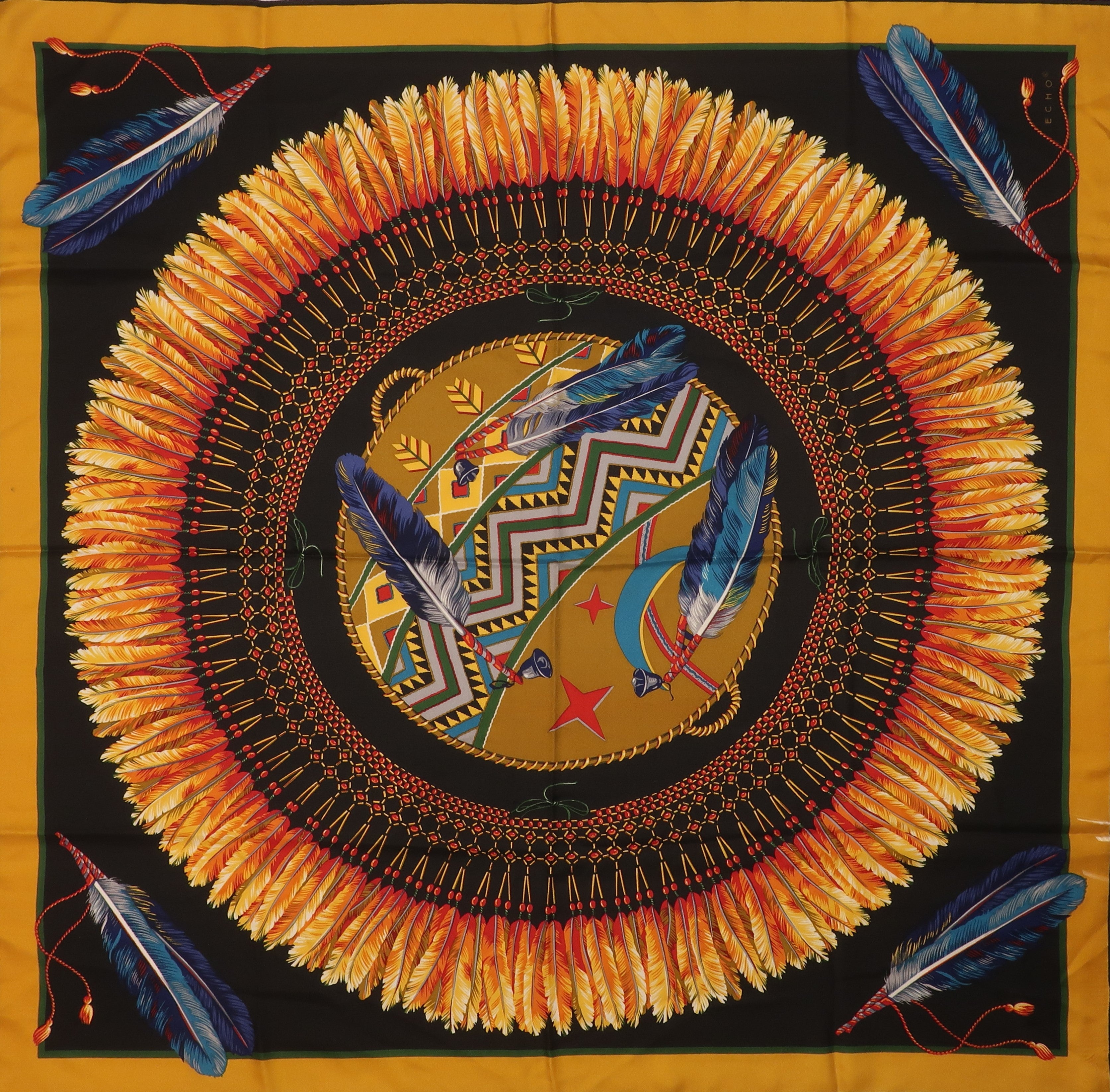 Mission Belle Bag - Peace Pipe (upcycled from Etro Scarf) Mission Belle Heirloom Hampton Road Designs