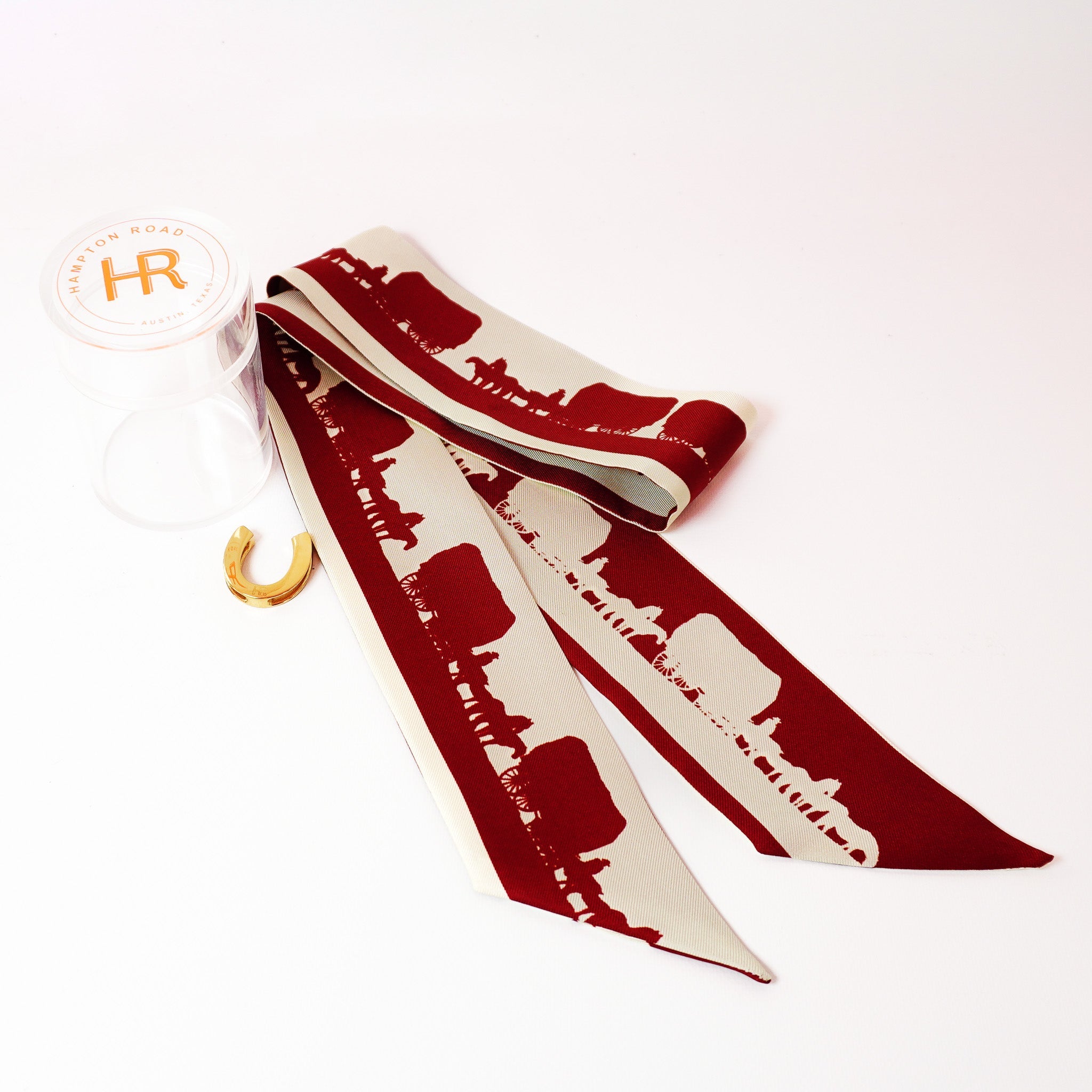 Oklahoma Twillionaire & Scarf Ring Twillionaire Hampton Road Designs