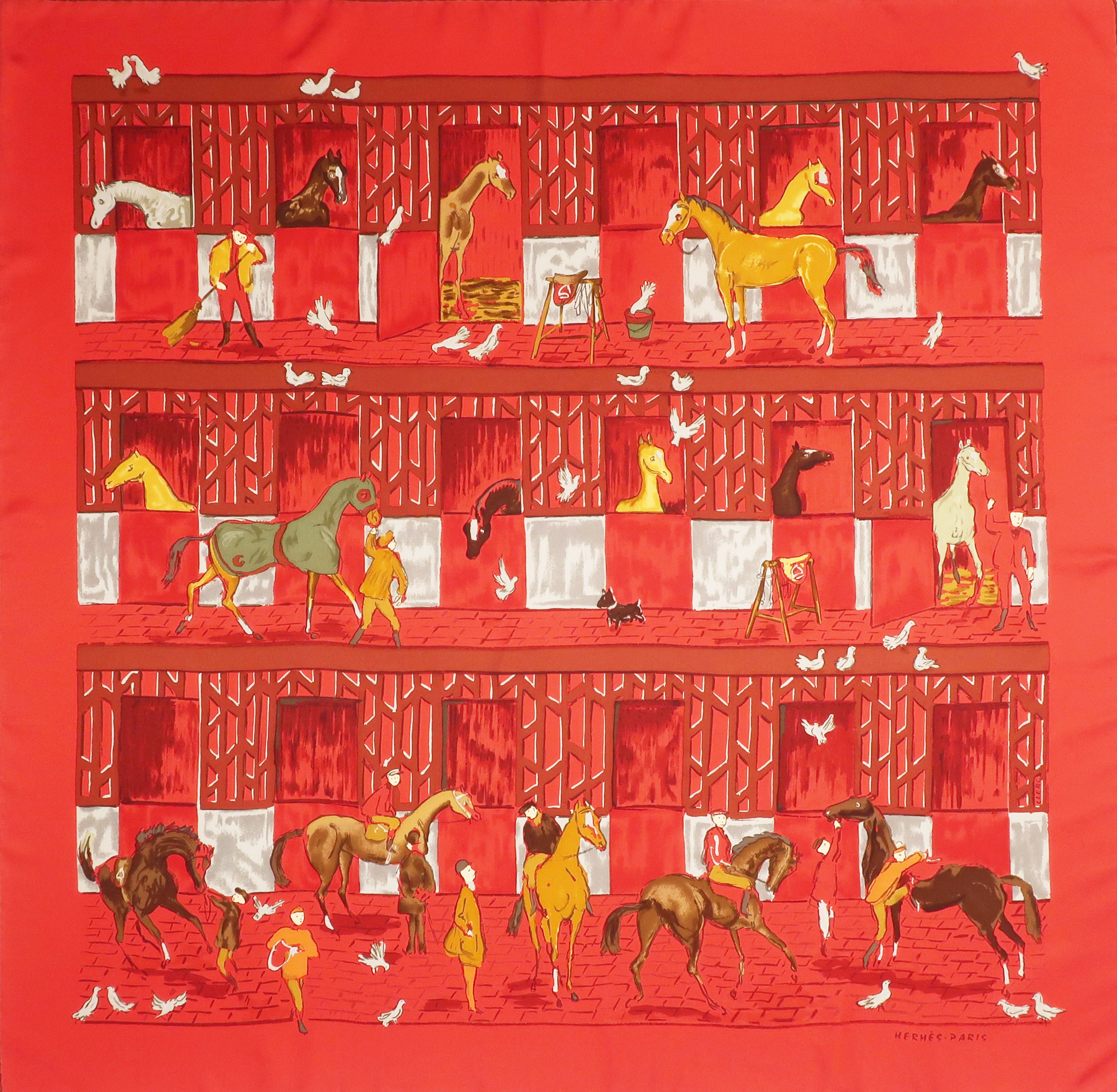 Mission Belle Bag - Paddock (upcycled from Hermes Scarf) Mission Belle Heirloom Hampton Road Designs